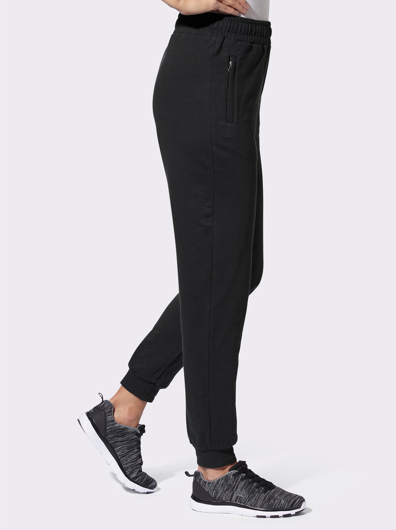 Catamaran Sports Freizeithose mit Rundum-Dehnbund - schwarz