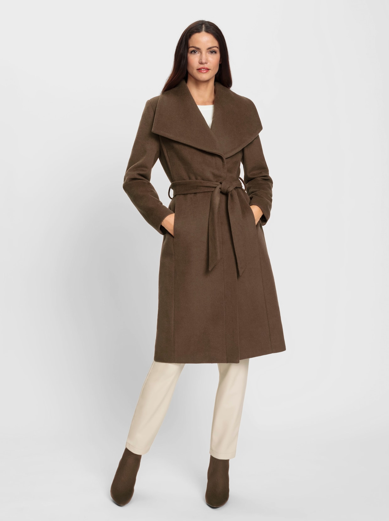 heine Manteau - marron