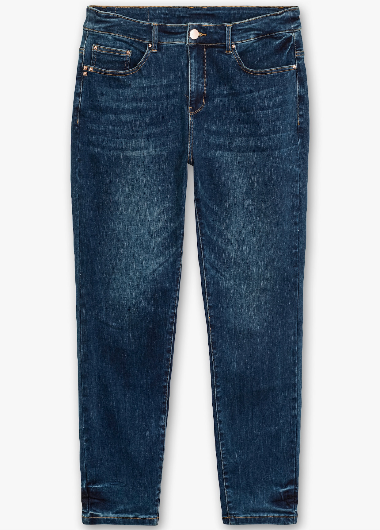 sheego Skinny jeans - dark blue denim