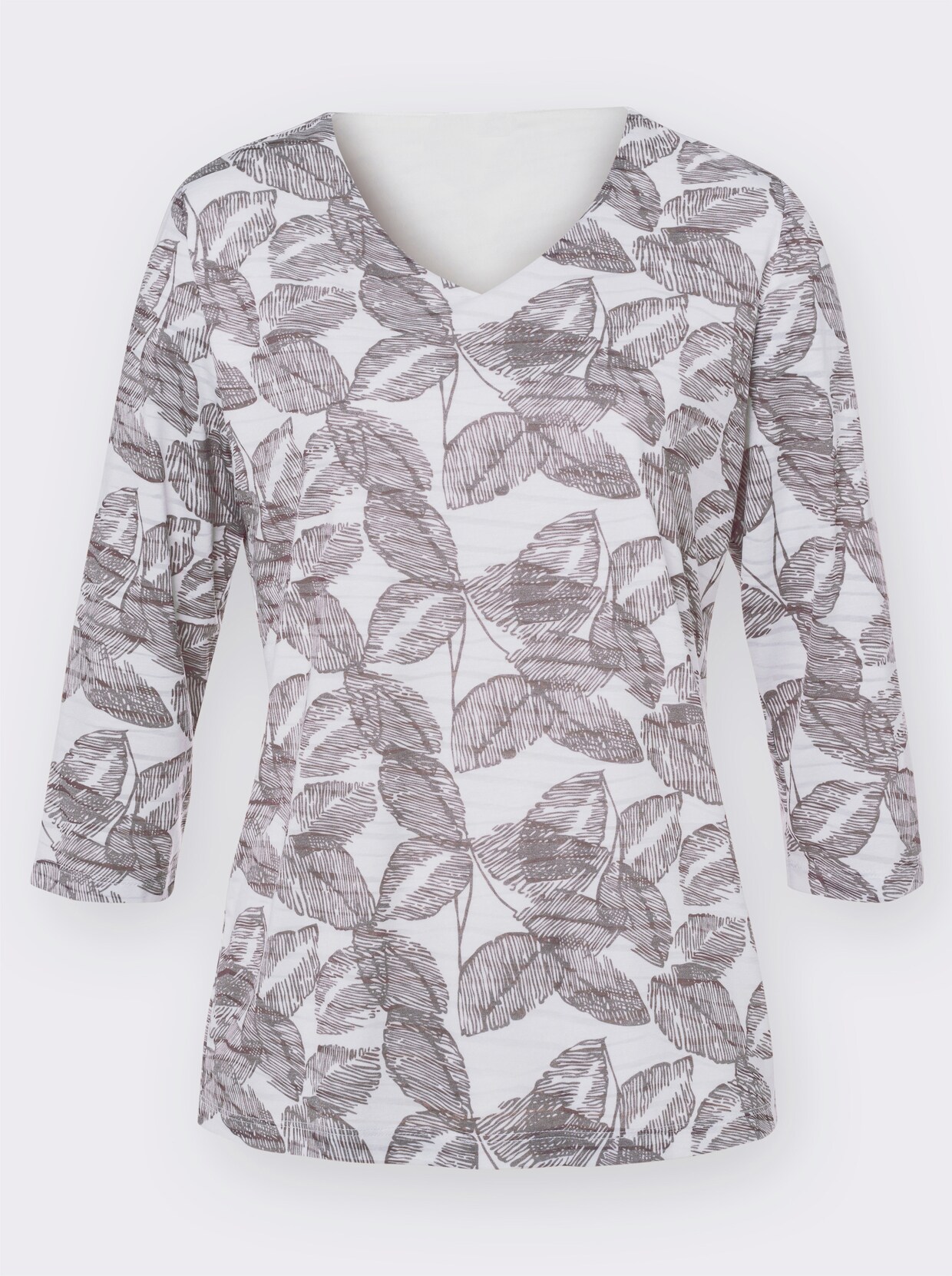 Shirt - taupe/ecru