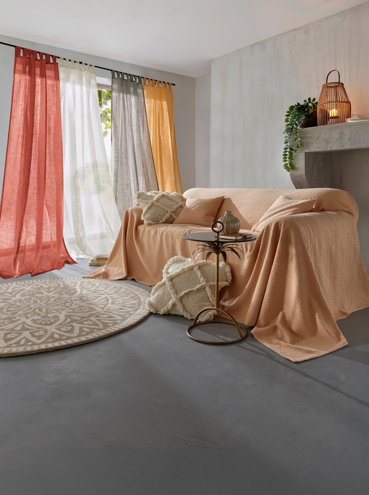 Pereira da Cunha Überwurf - peach