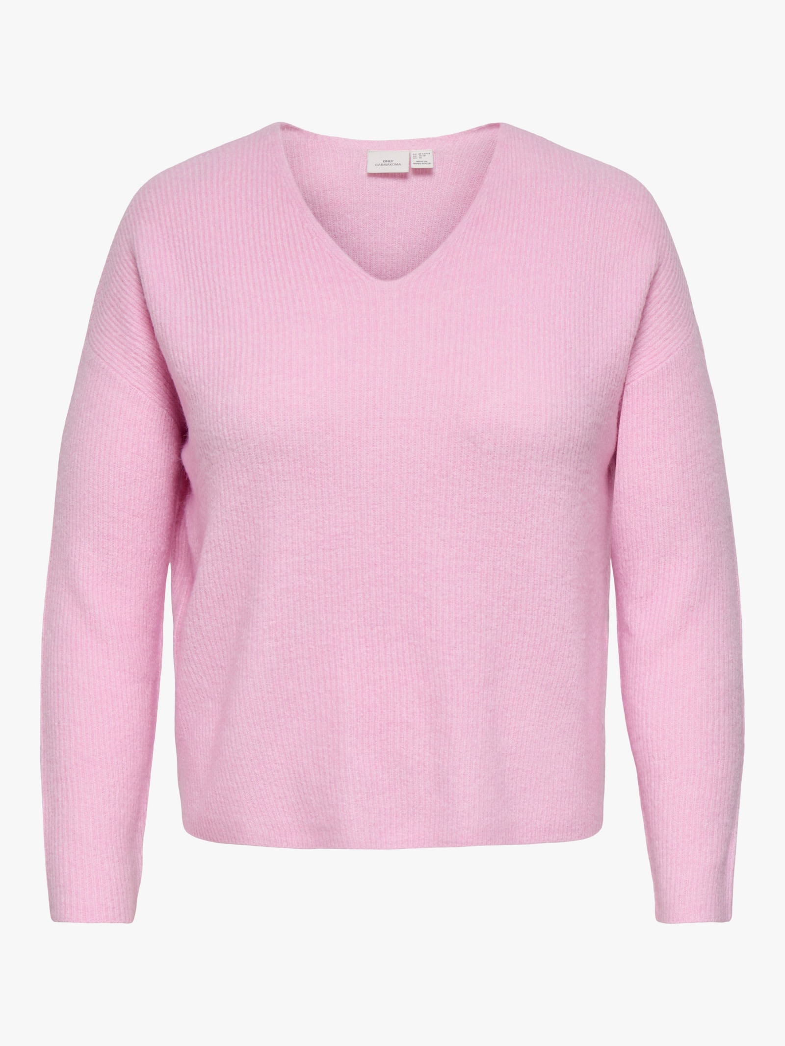 ONLY CARMAKOMA Strickpullover - pink lady