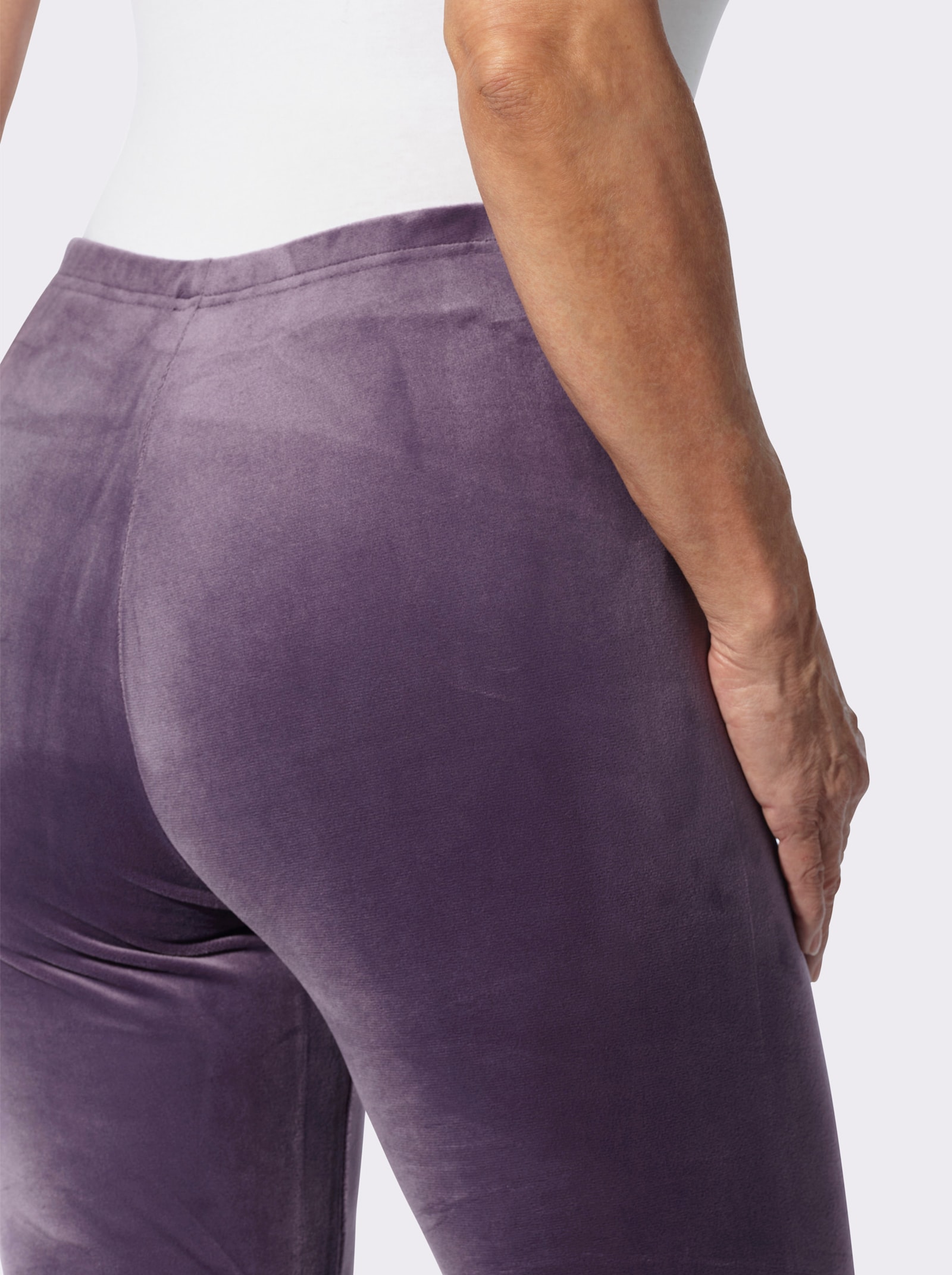 Leggings in Nicki-Qualität - feige