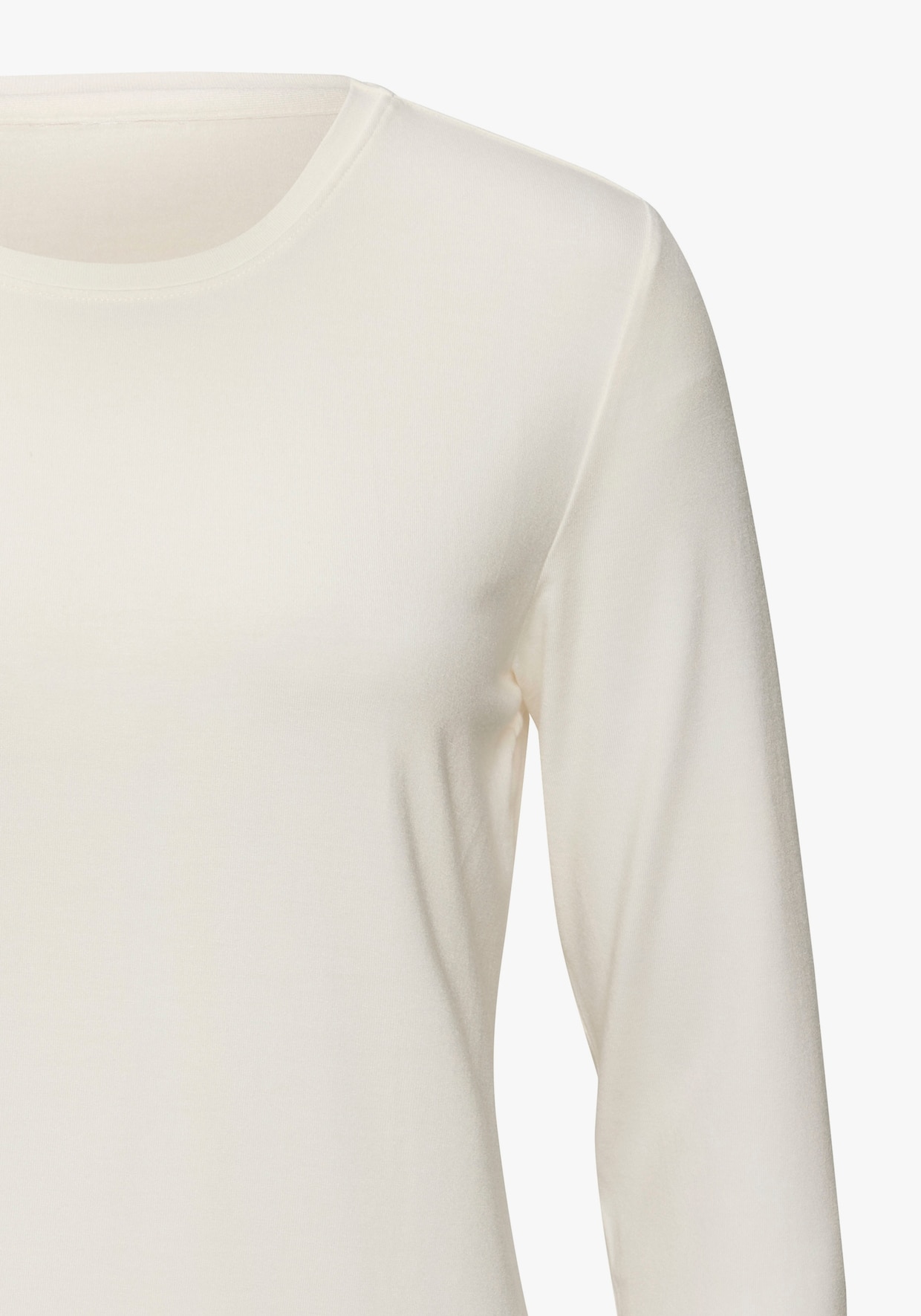 LASCANA Shirt met lange mouwen - crème