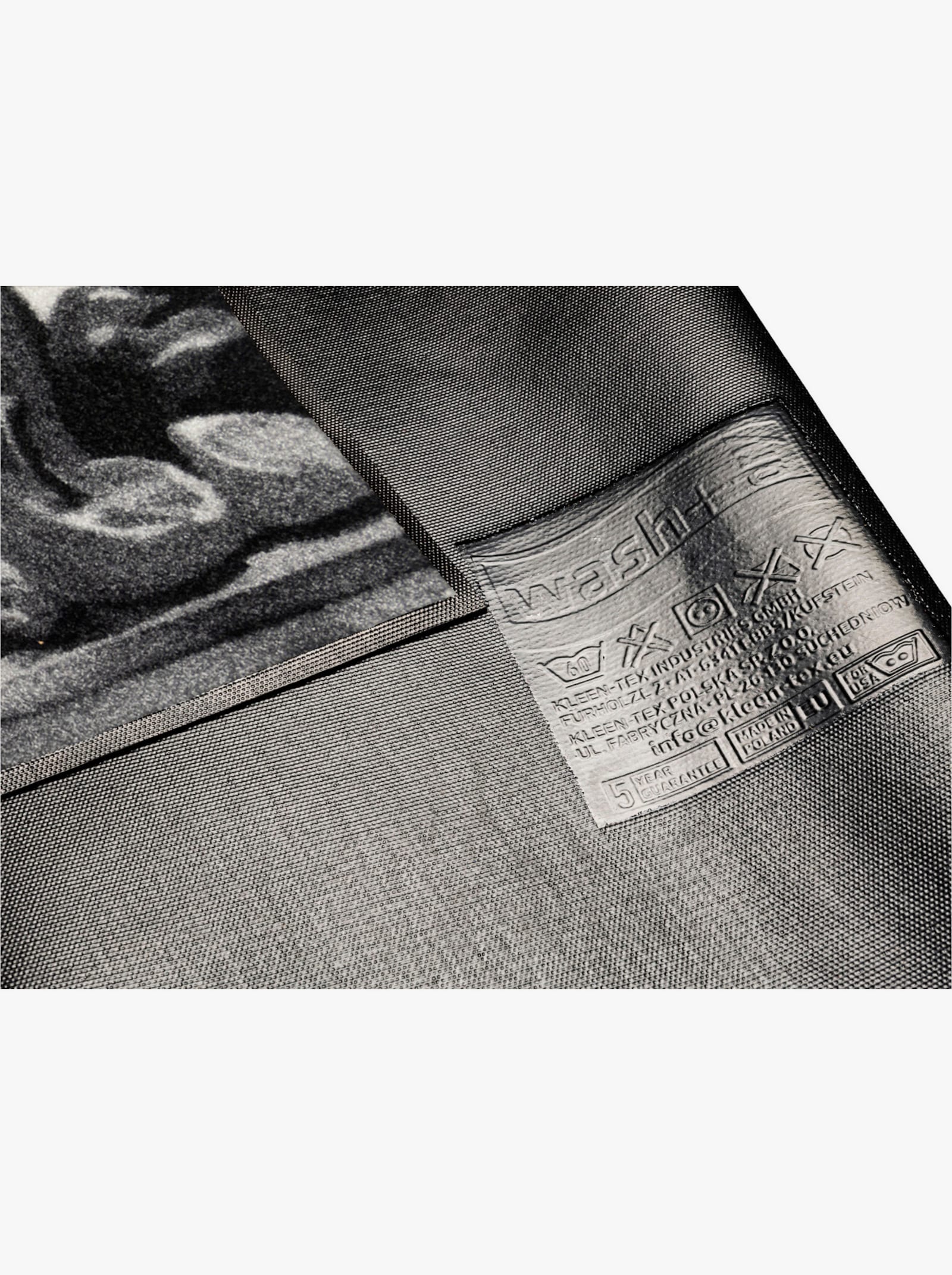 wash+dry by Kleen-Tex Fußmatte - grau-ecru