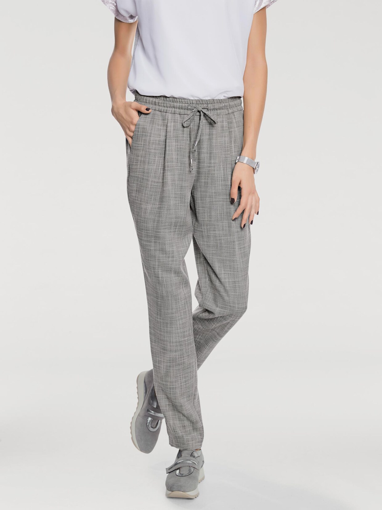 Rick Cardona Joggingbroek - grijs