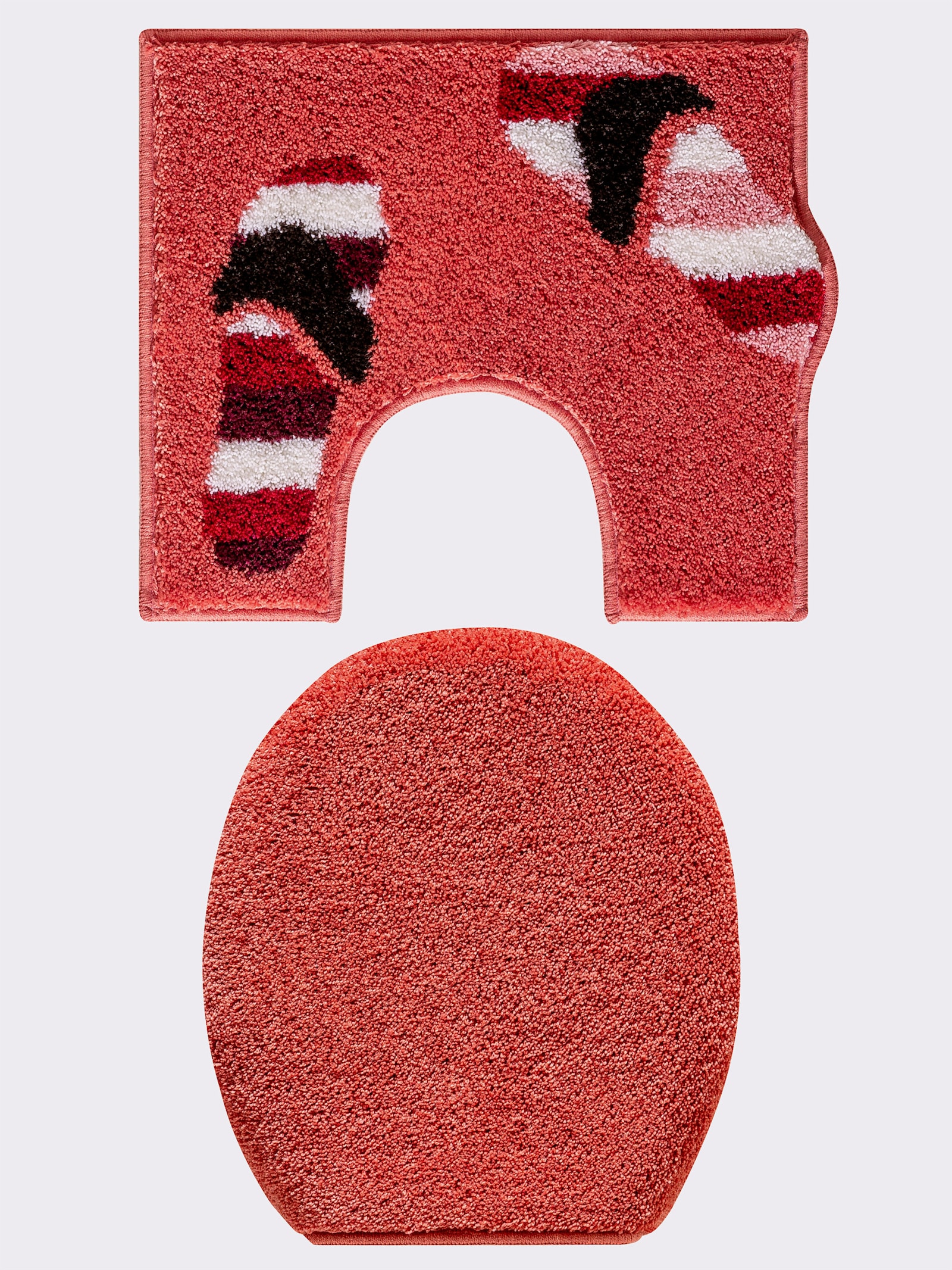 Grund Badematte - koralle