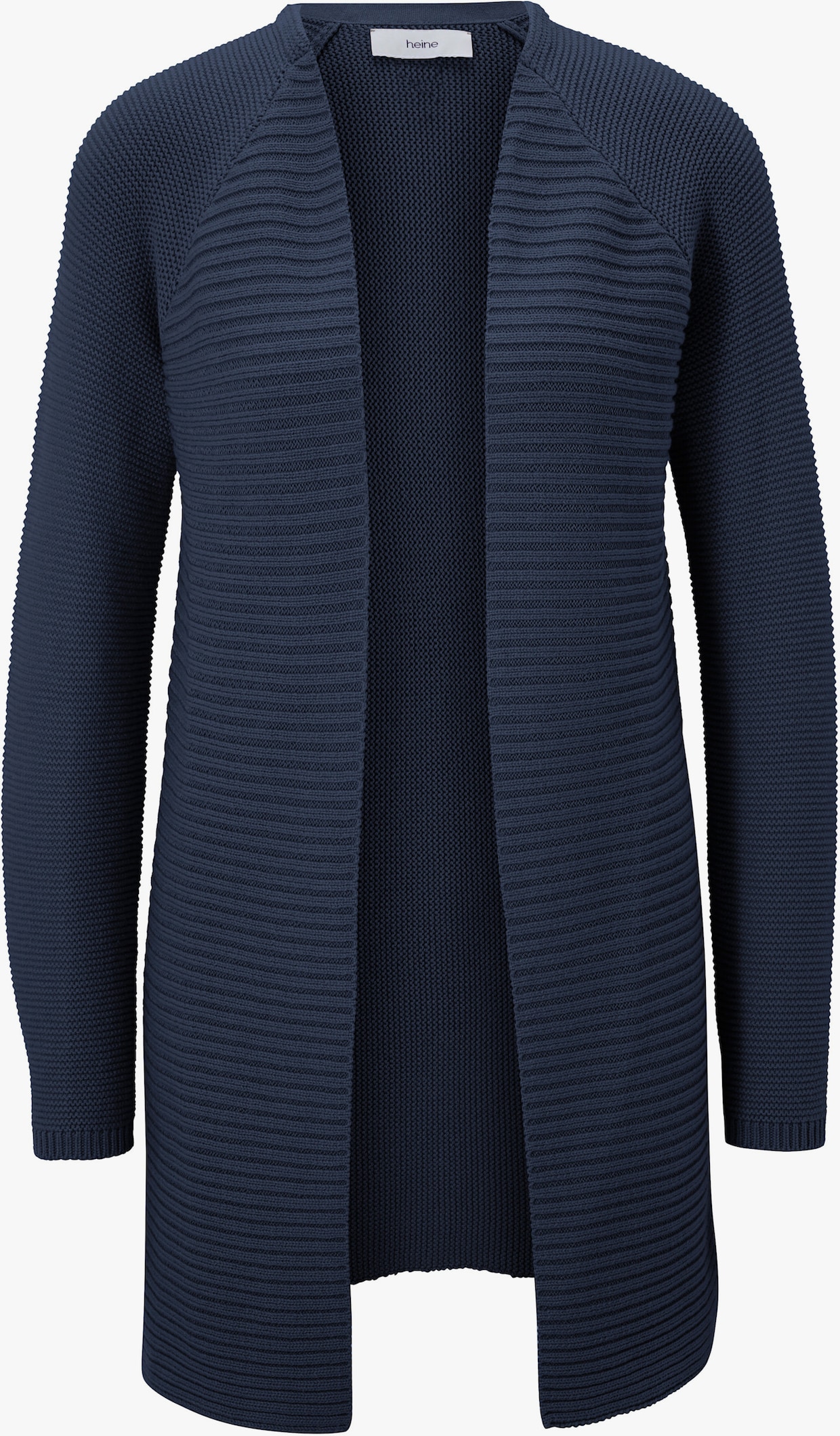 heine veste en tricot - bleu nuit