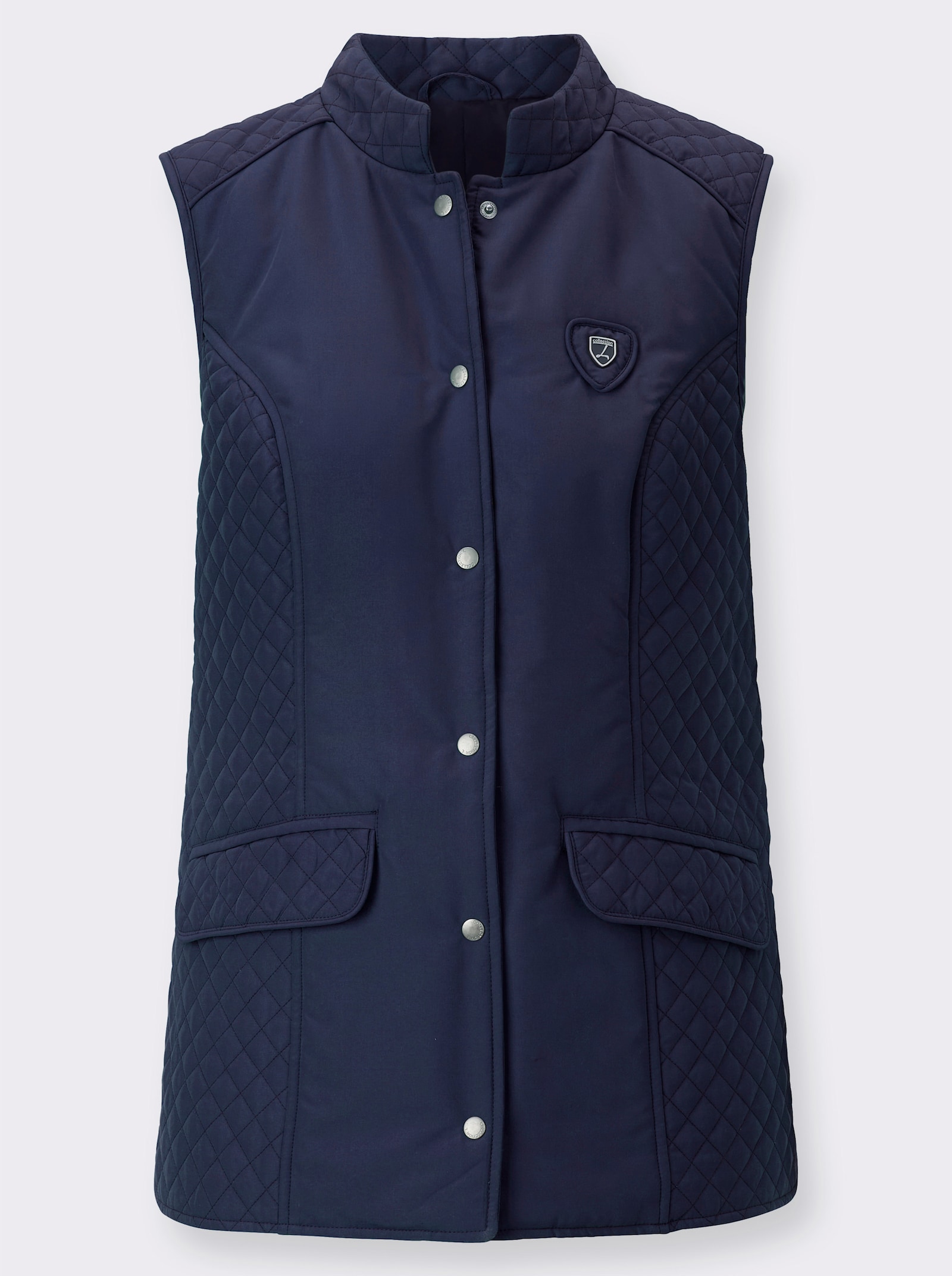 Weste mit Innentasche - marine