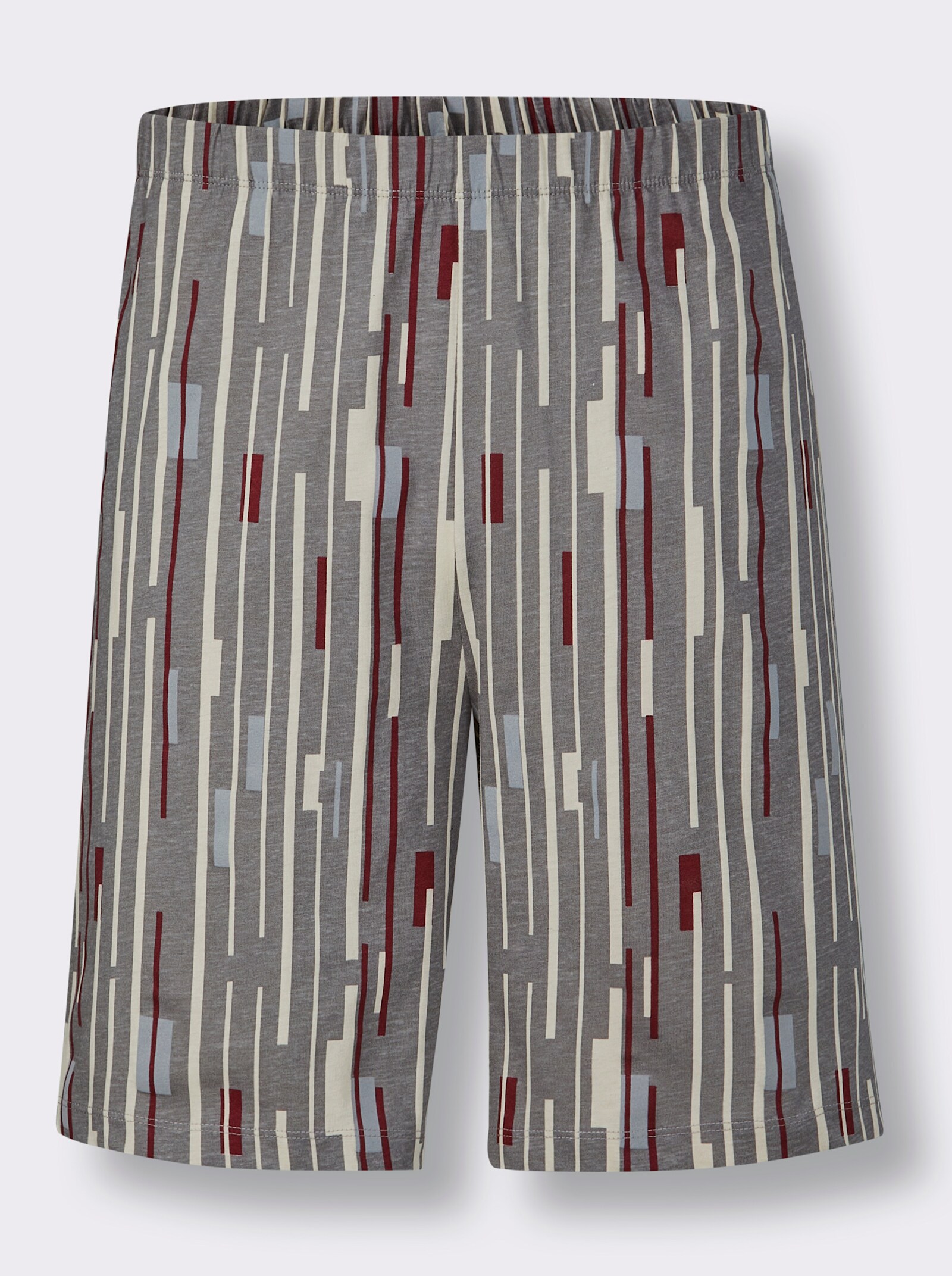 wäschepur men Krátká pyžama - námořnická modrá + šedá