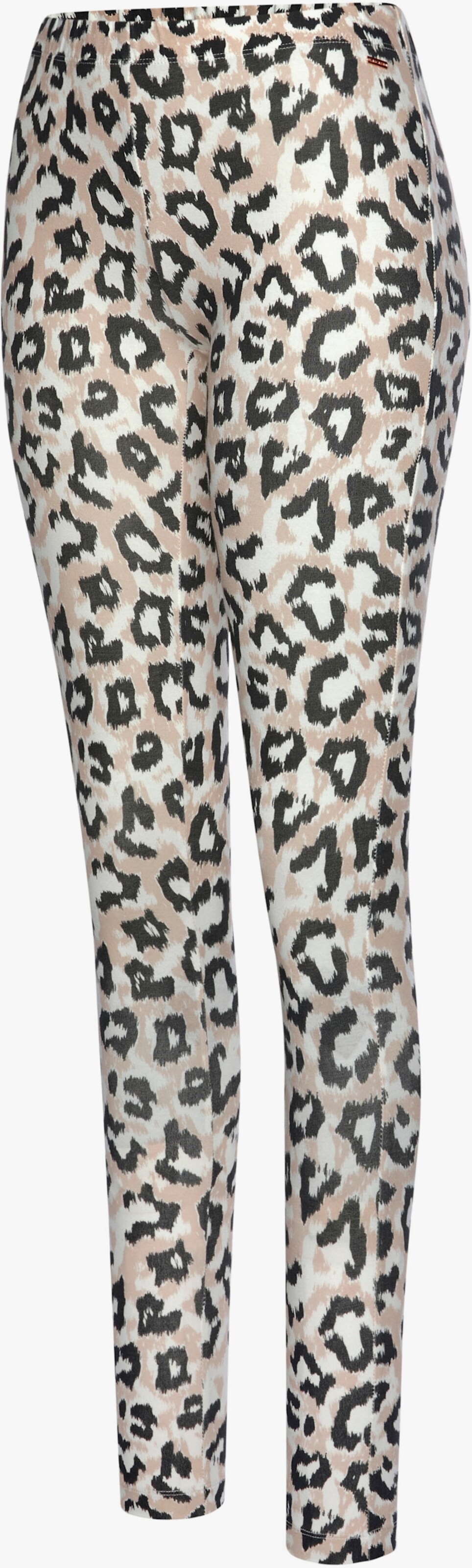 LASCANA Schlafhose - ecru-nougat-schwarz