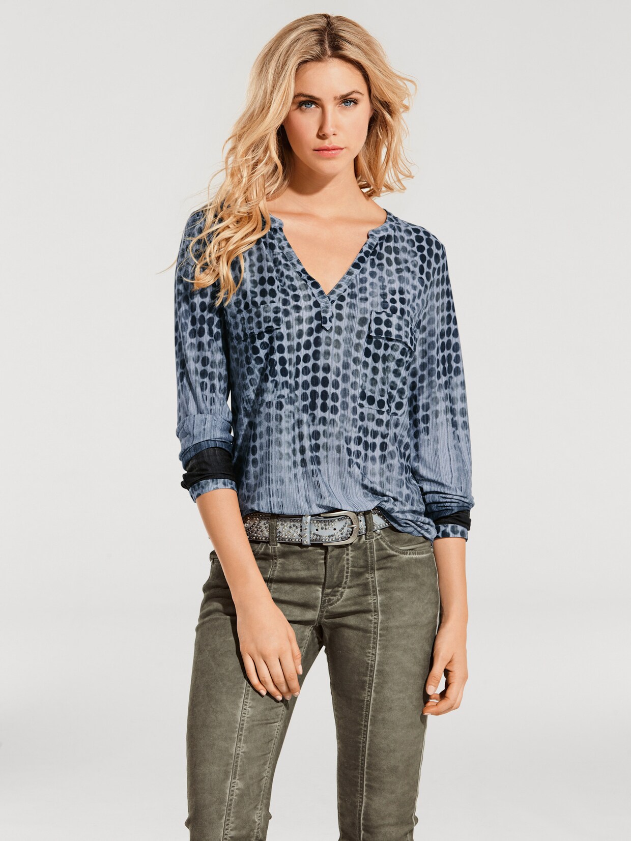 heine Shirtblouse - blauw