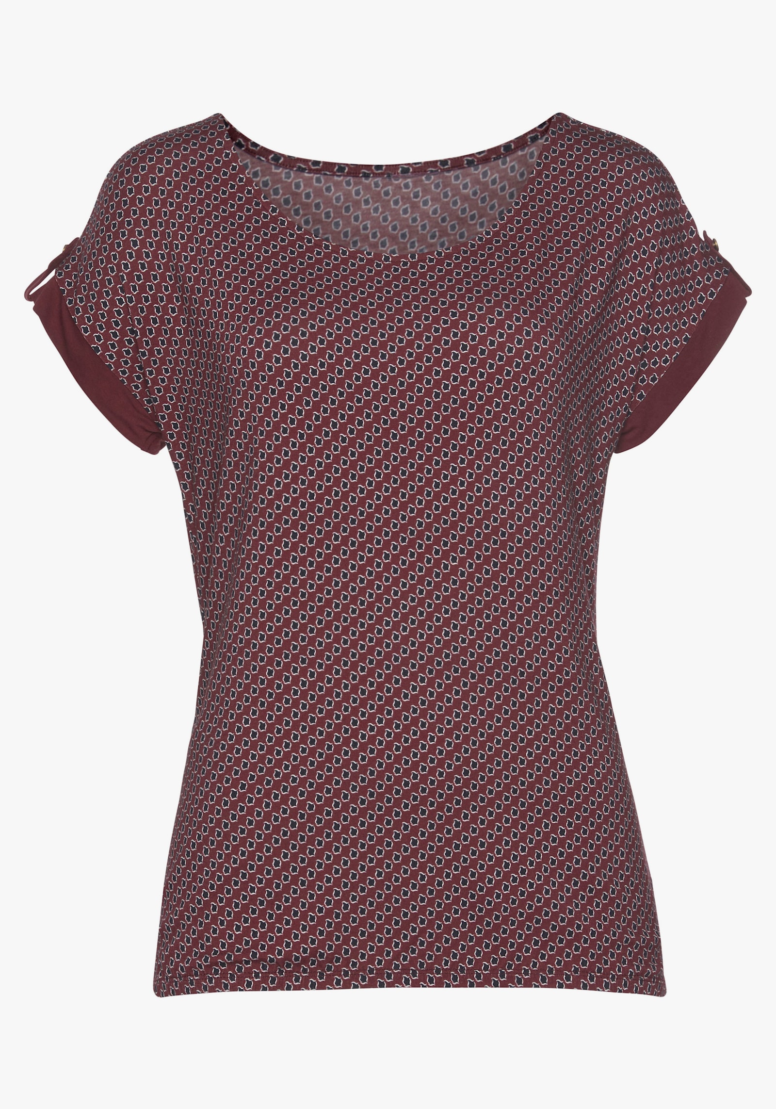 Vivance Kurzarmshirt - beere