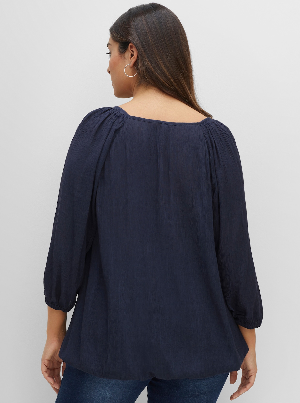 sheego Tuniek - nachtblauw