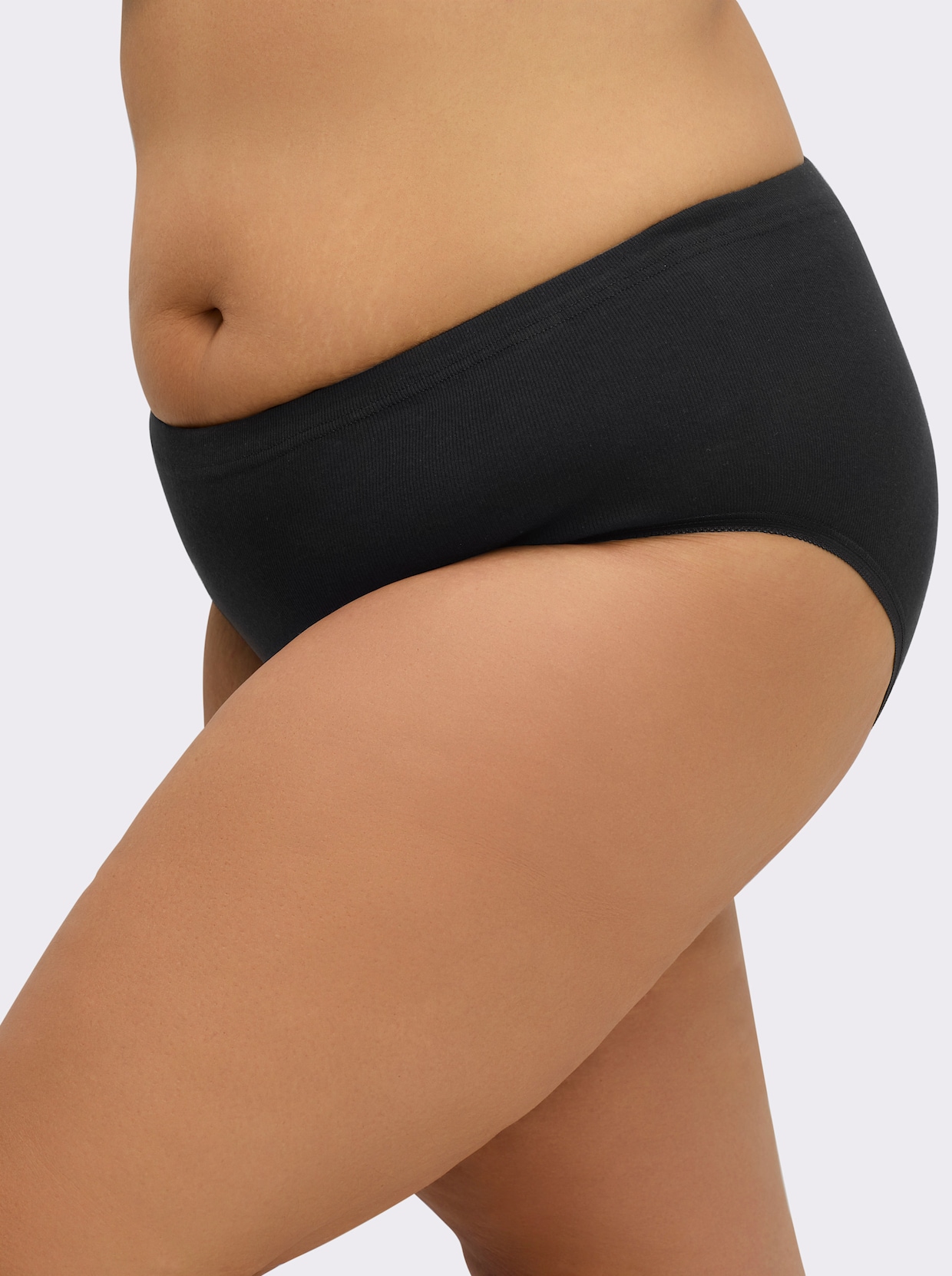 Speidel Taillenslip mit Doppelzwickel - 1x beige, 2x champagner, 2x schwarz