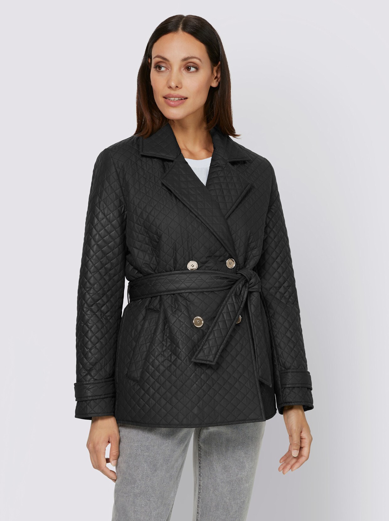 heine Steppjacke - schwarz