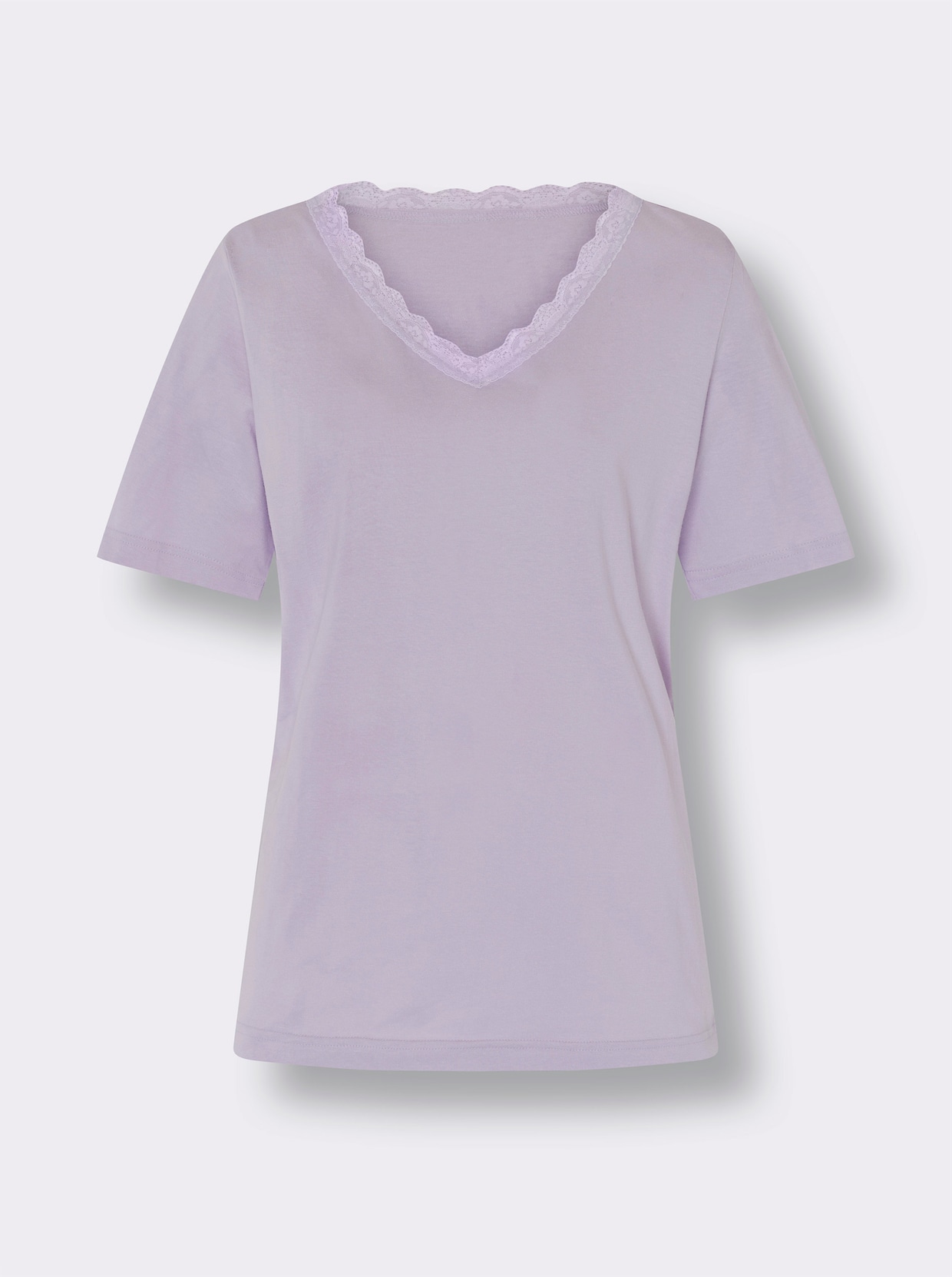 Shirt met korte mouwen - lila