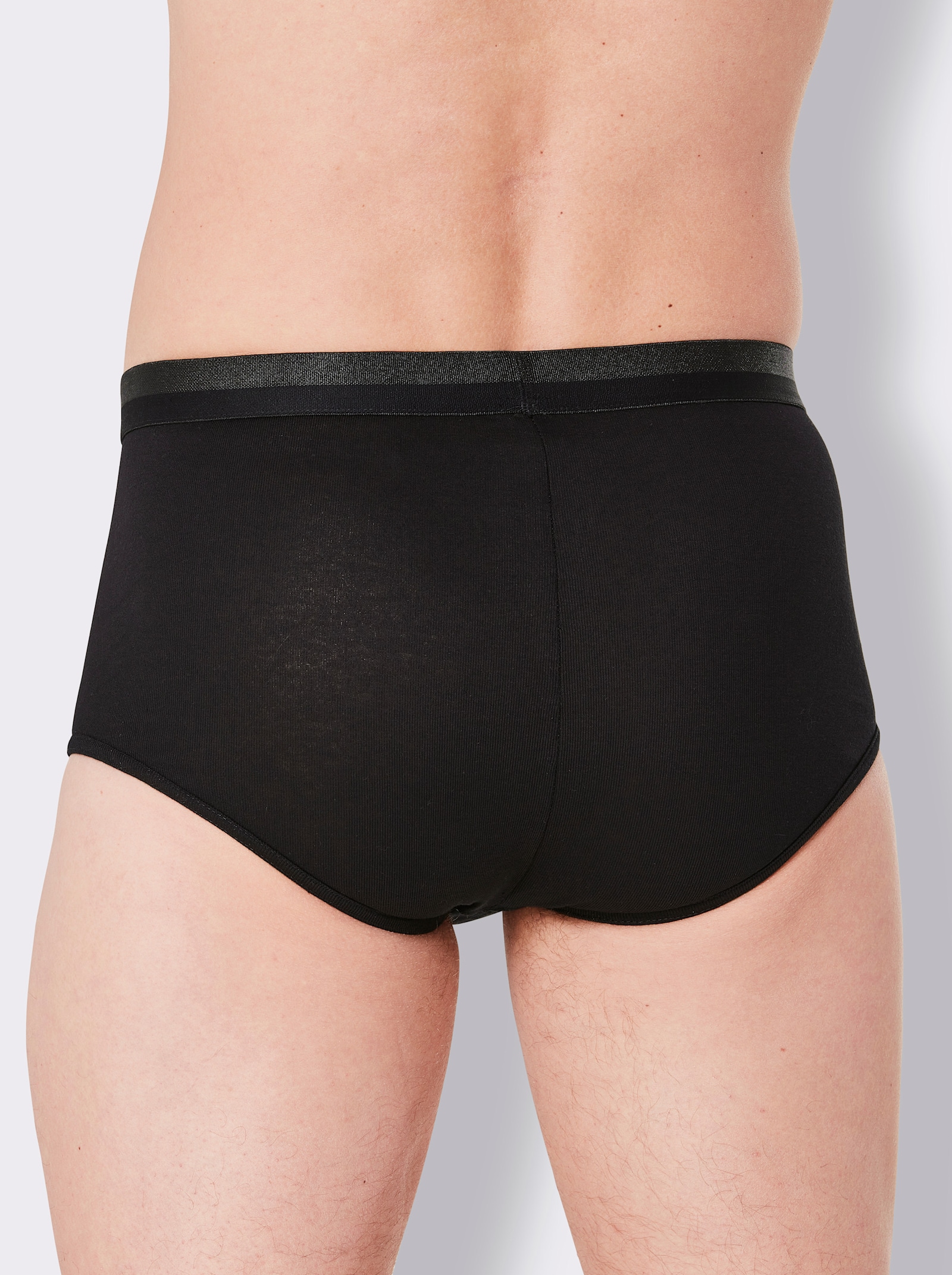 KINGsCLUB Slipy - černá + šedá-melír + námořnická modrá