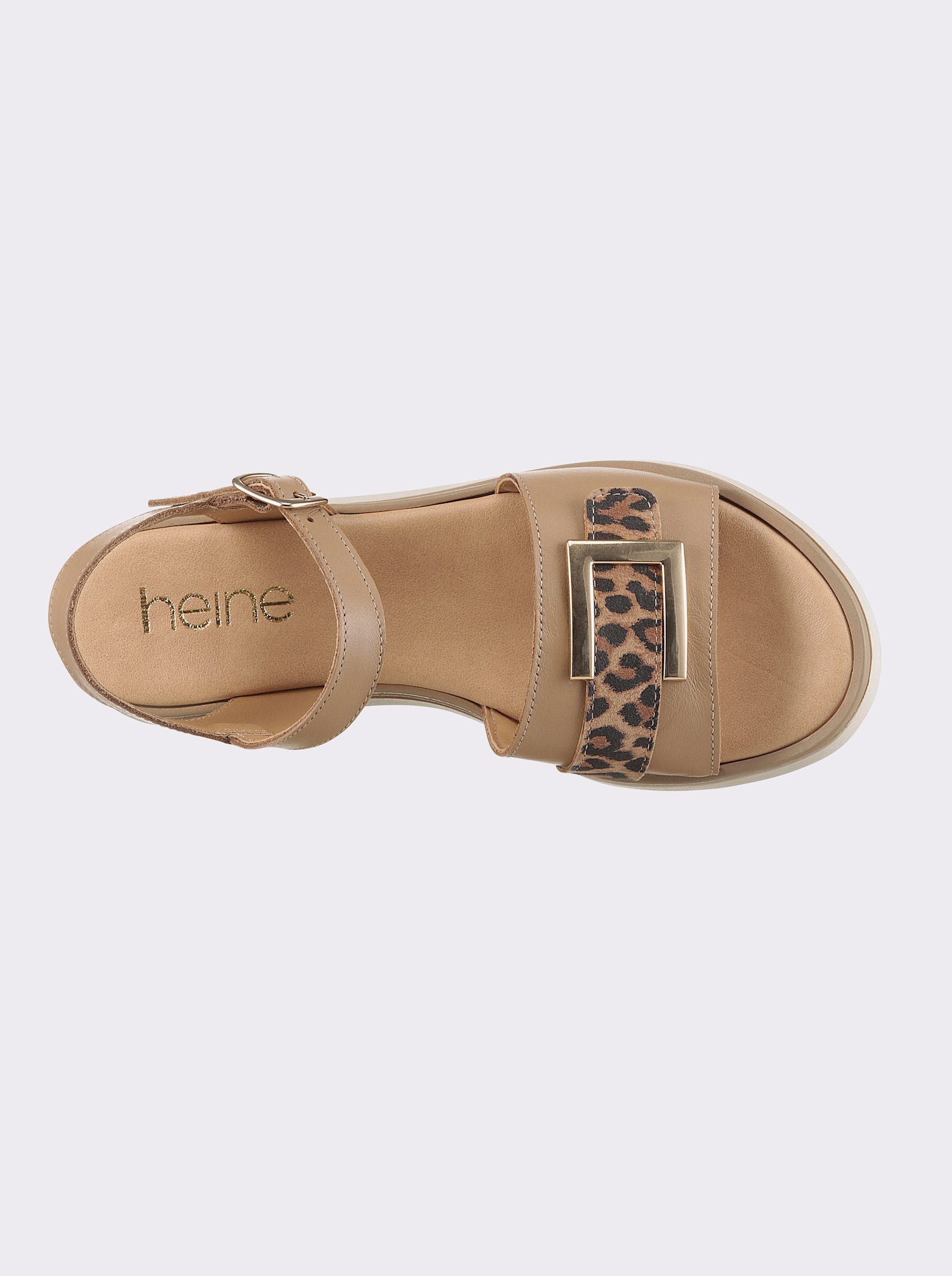heine Sandalette - camel-leofarben