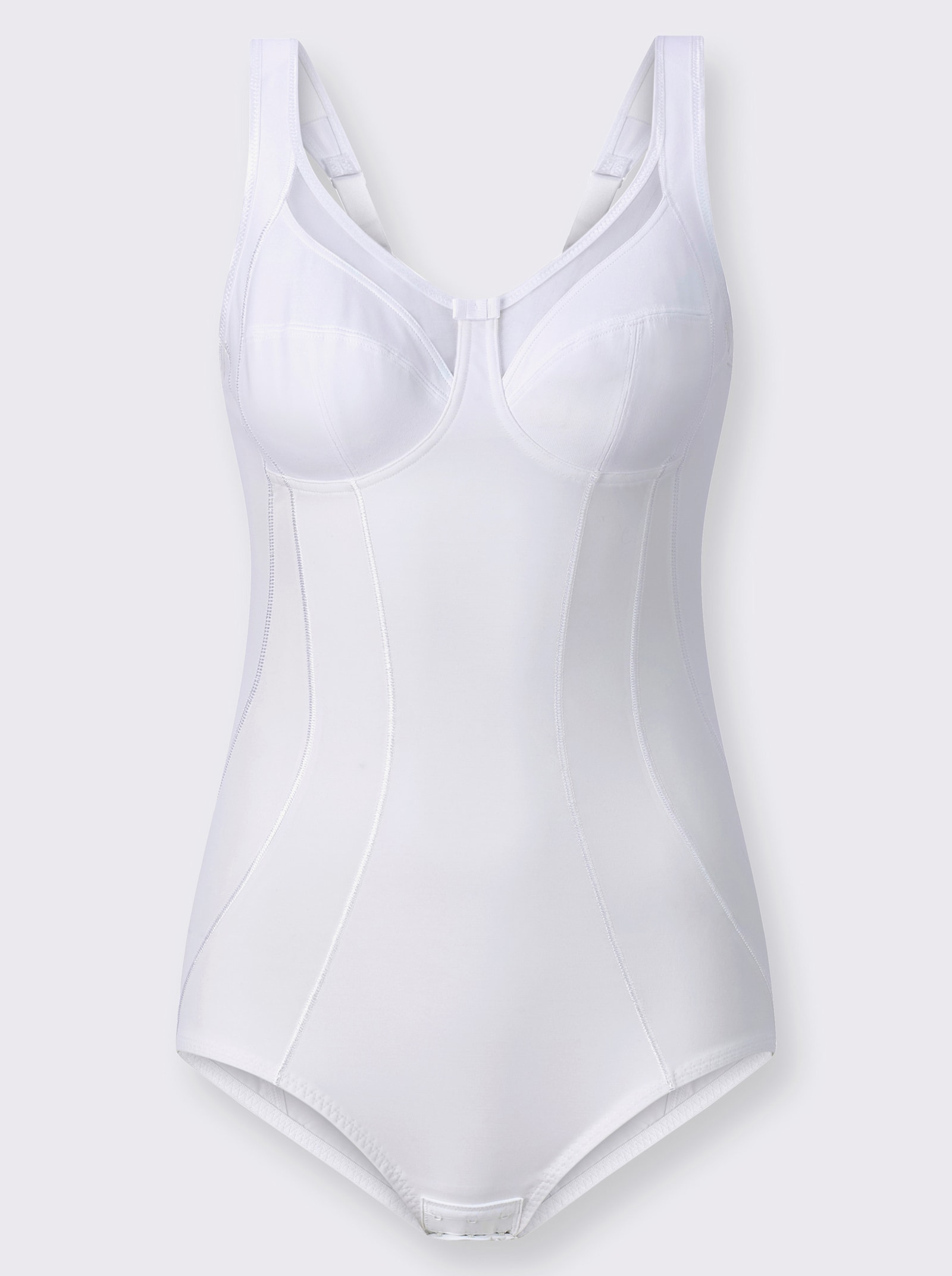 Body ohne Bügel - weiß
