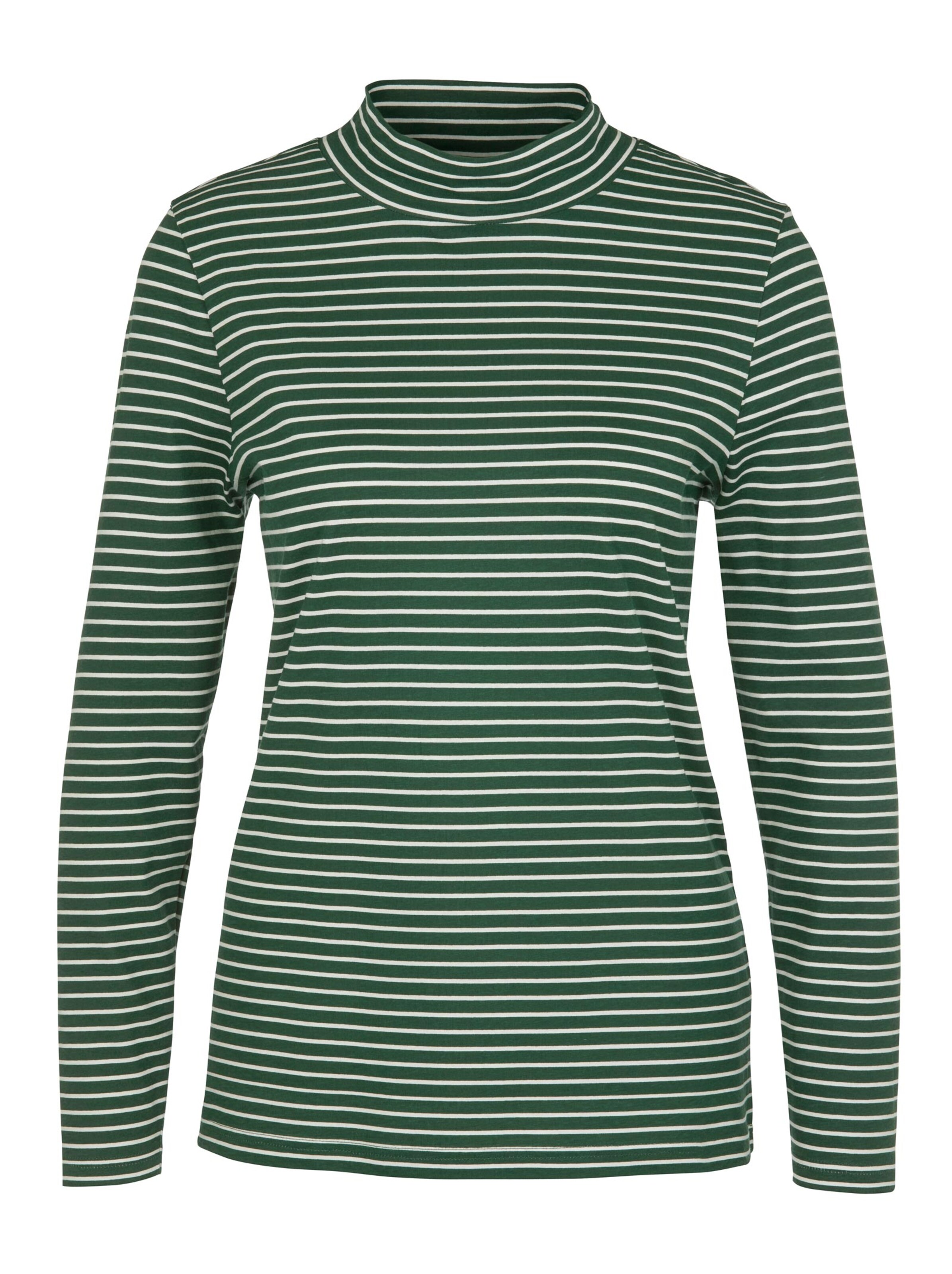 Shirt - grün-geringelt