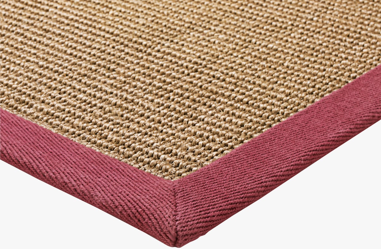 heine home Tapis en sisal - lie de vin