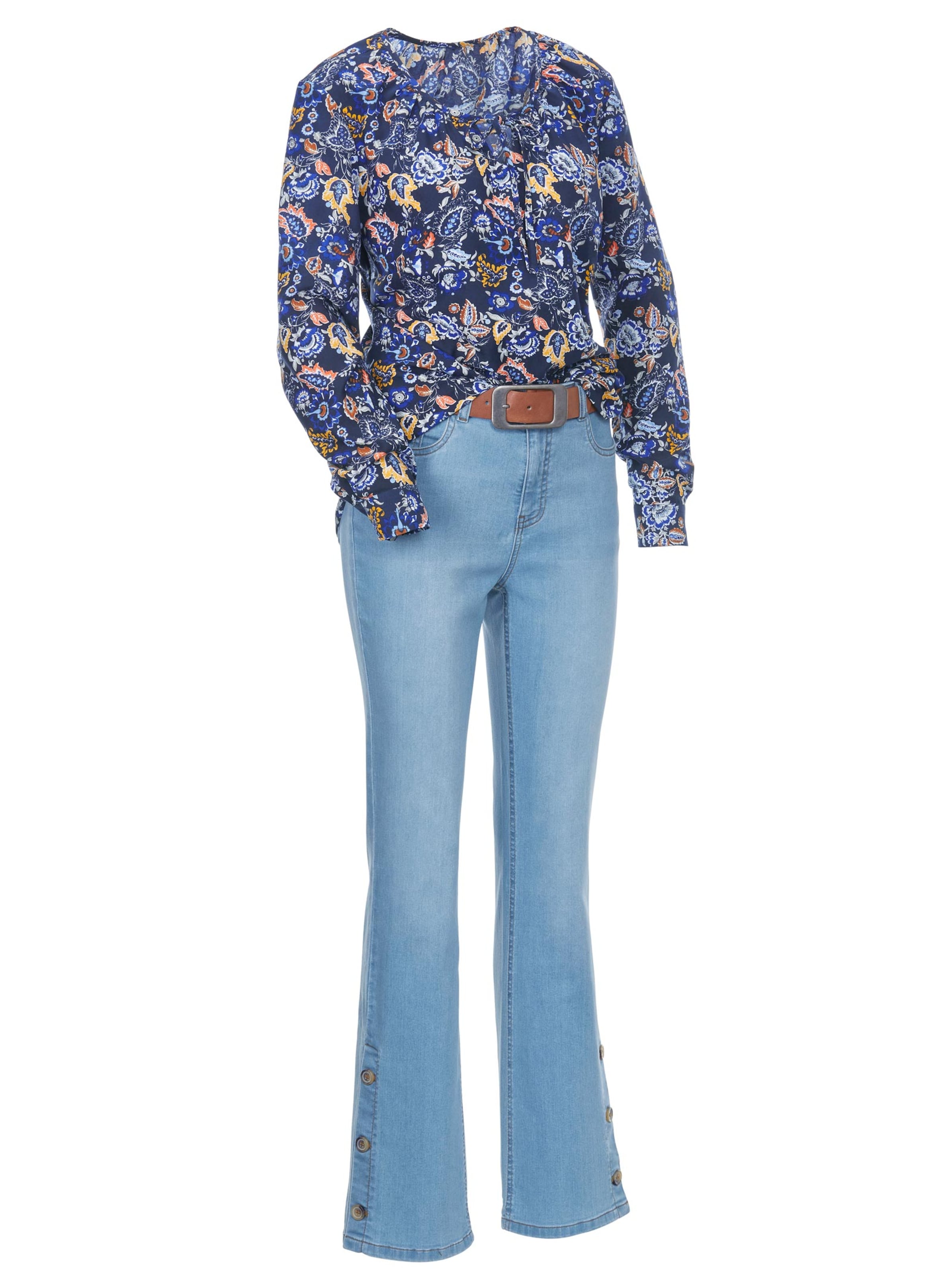 Jeans - blue-bleached