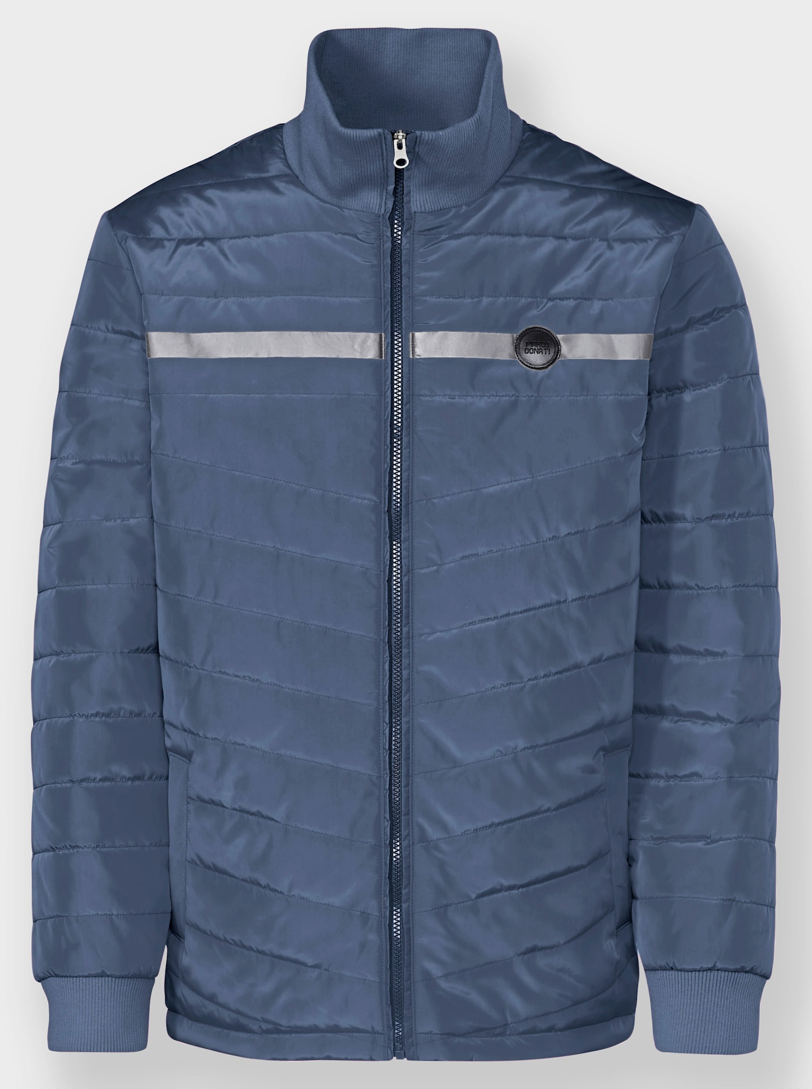 Marco Donati Gewatteerde jas, zeer warm - rookblauw