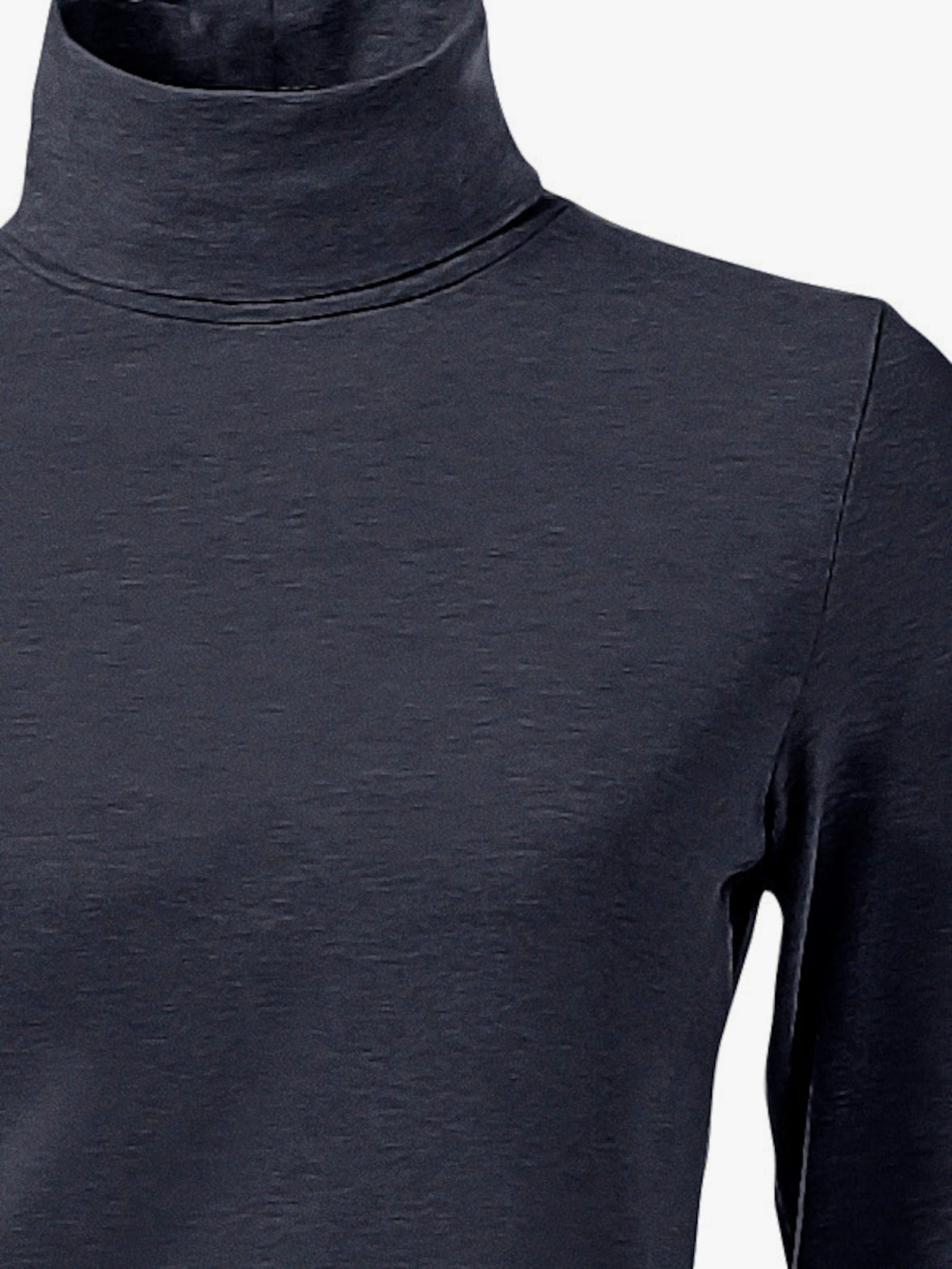 heine Rollkragenshirt in figurbetonter Form - marine