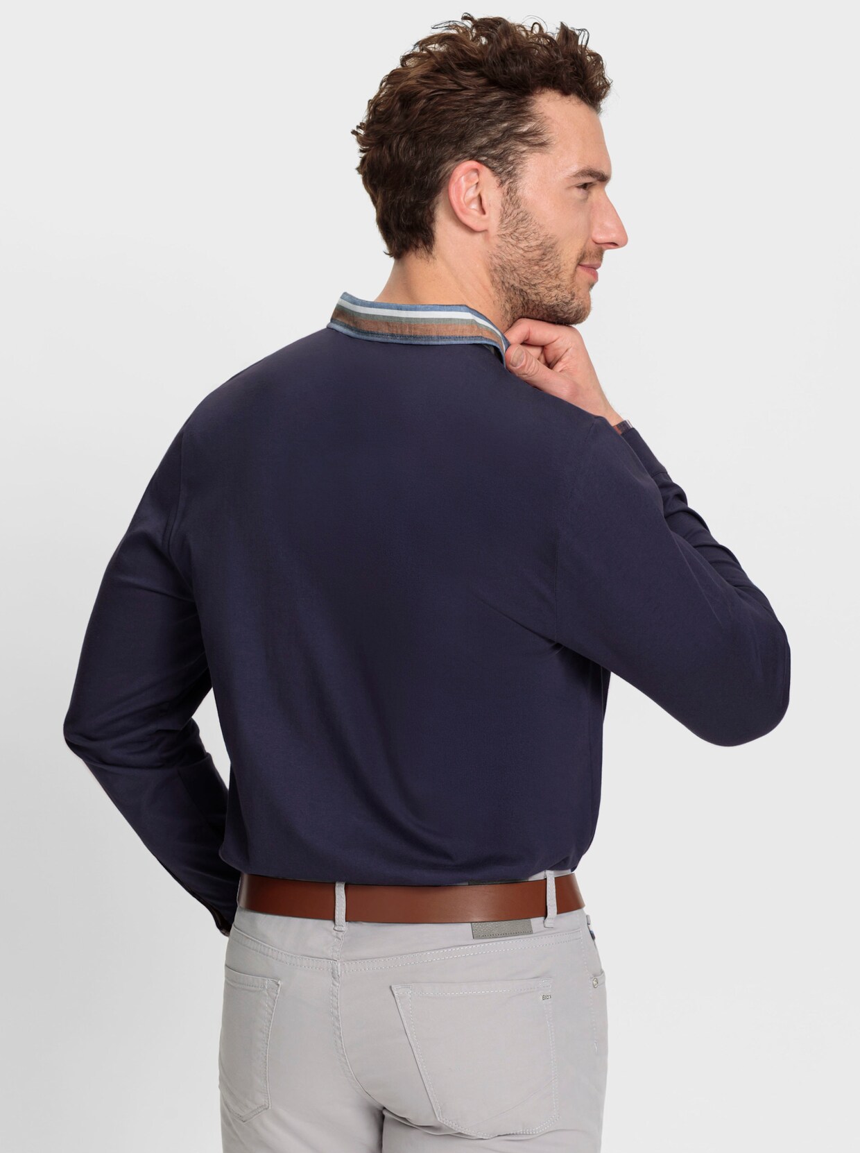 Marco Donati Shirt met lange mouwen - marine