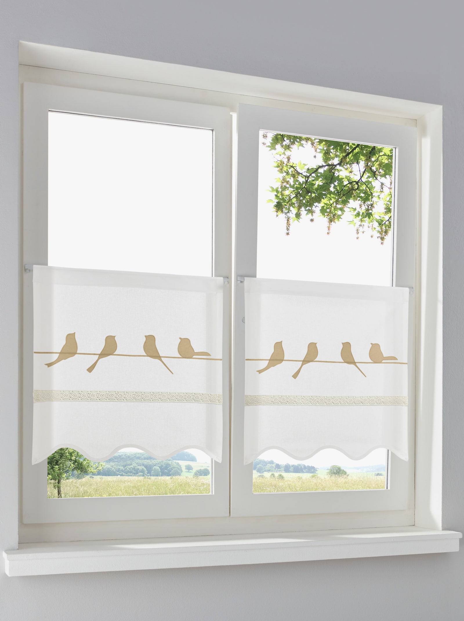 heine home Panneau - weiß-natur