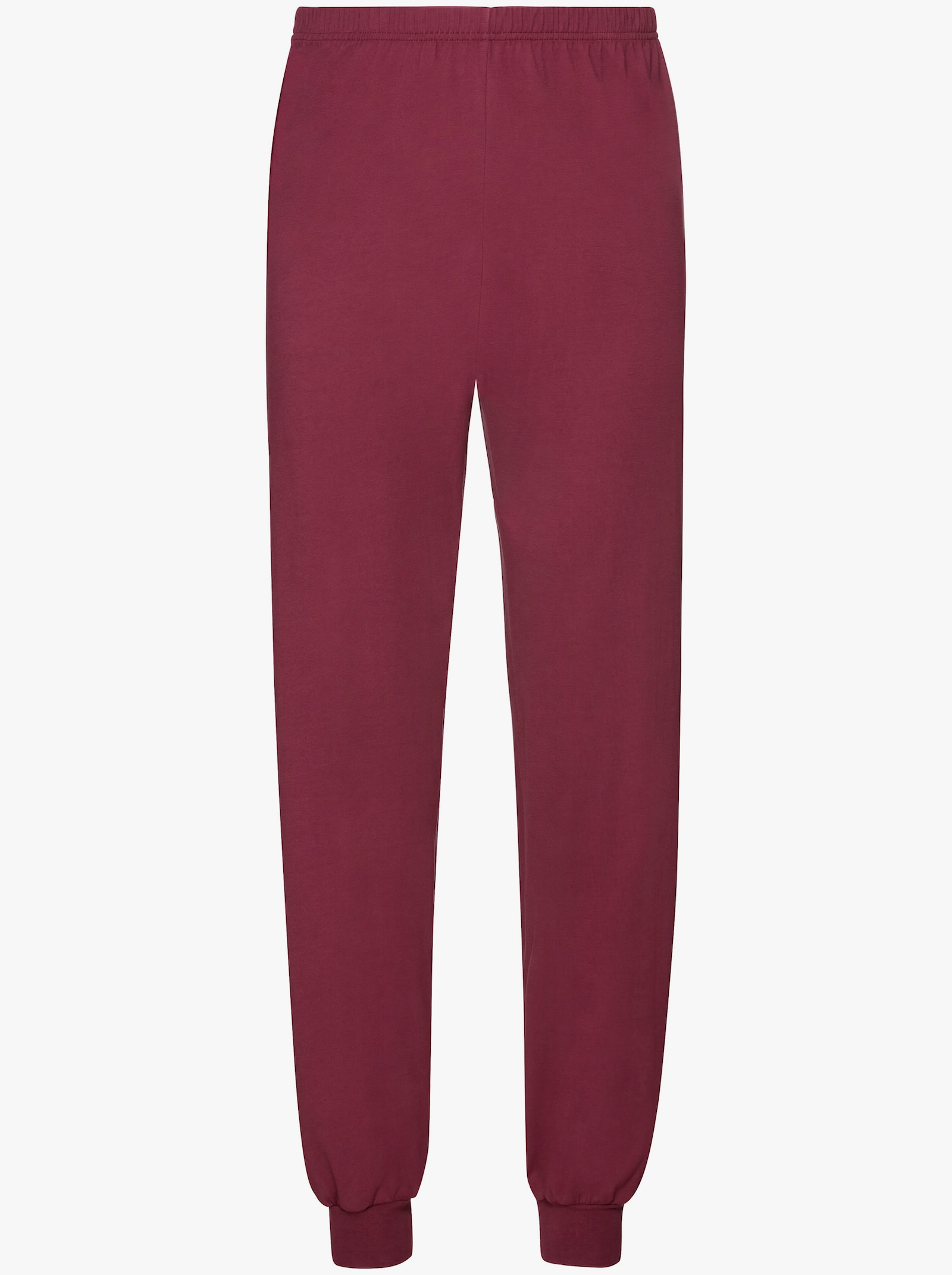 KINGsCLUB Schlafanzüge - bordeaux + taupe