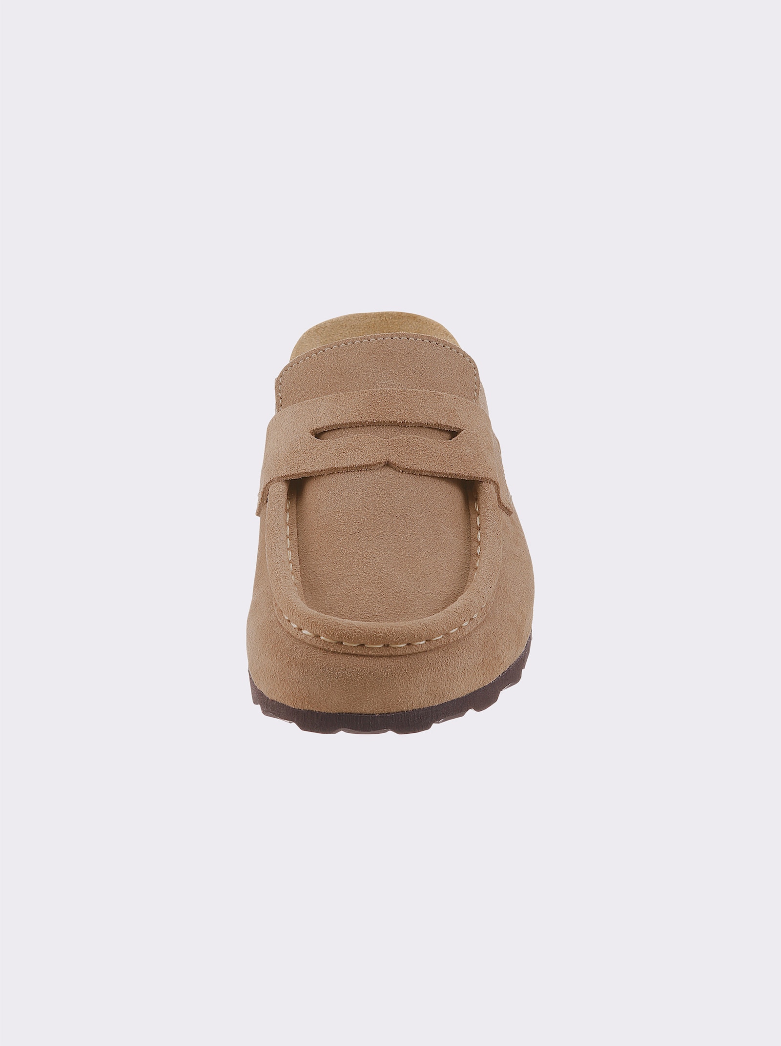 heine Pantolette im Sabot-Stil - beige