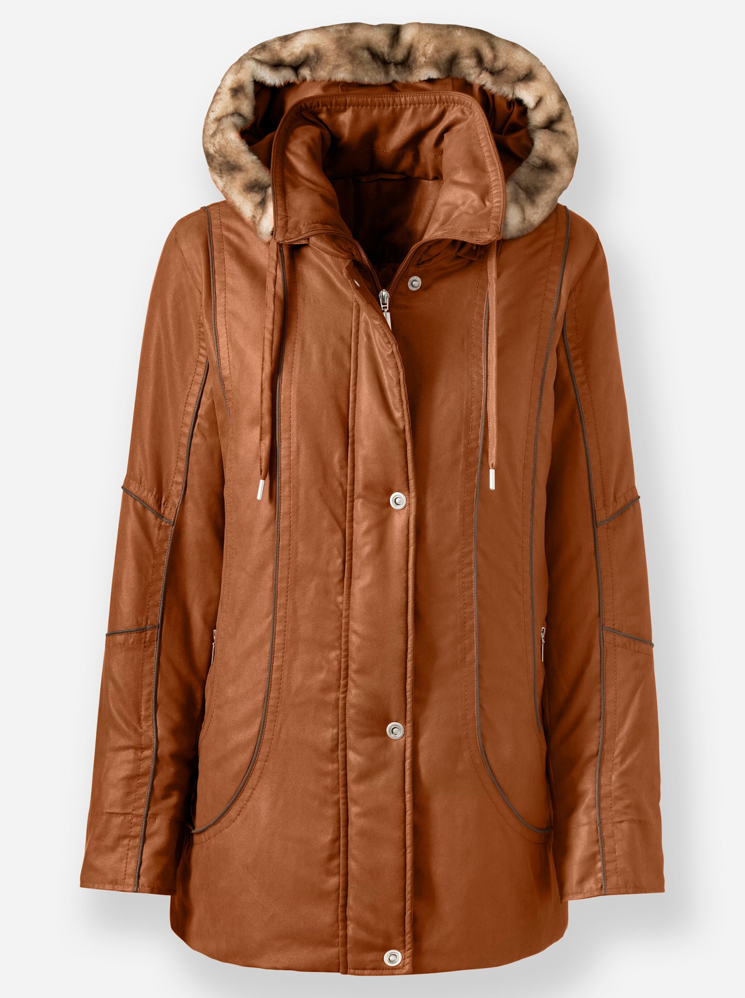 Witt Damen Jacke, cognac