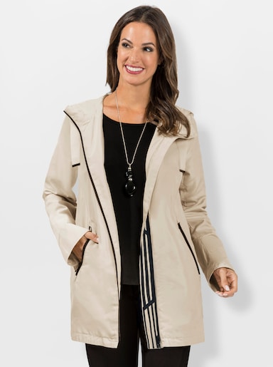 Parka wind- und wasserabweisend - sand