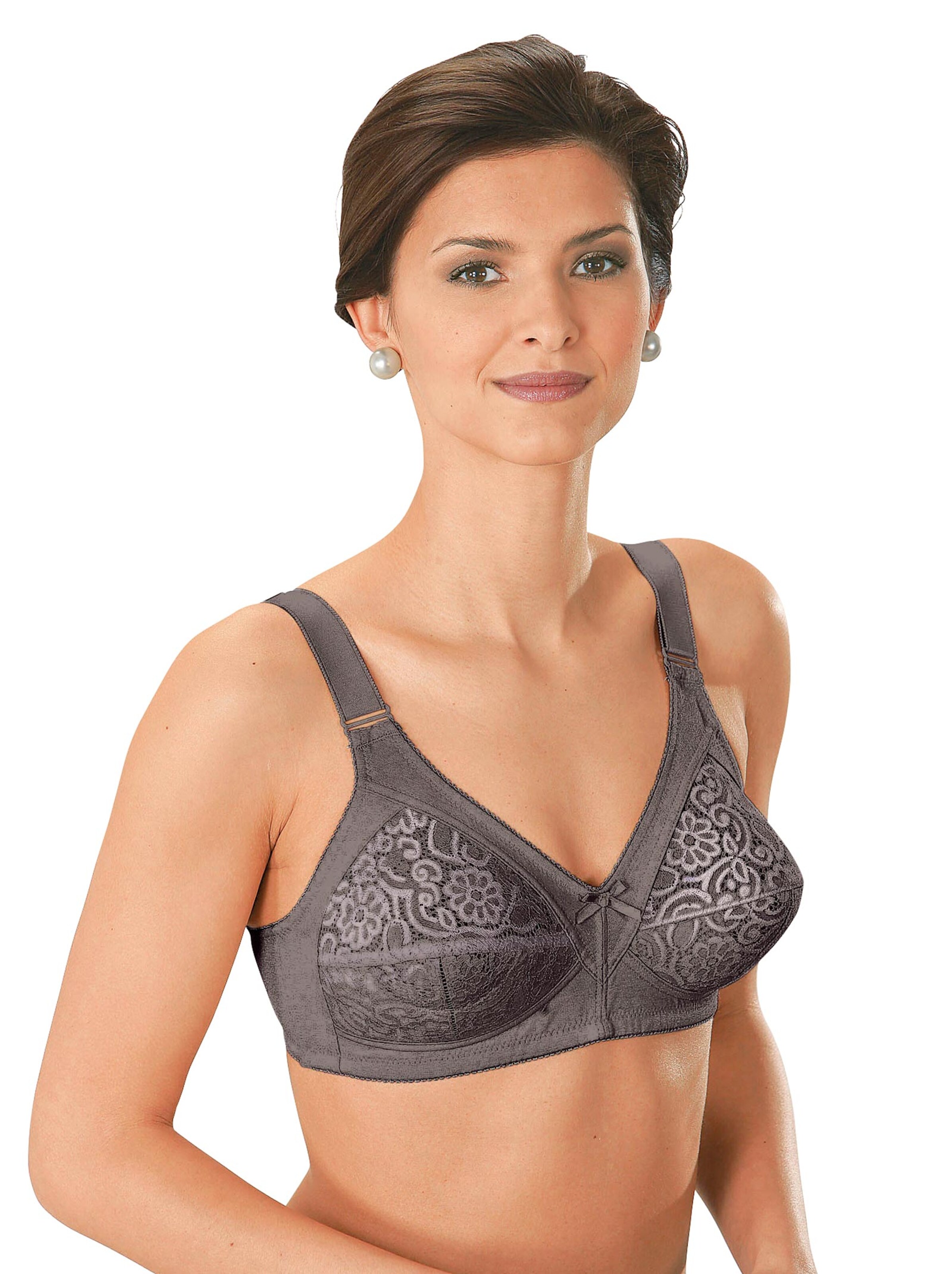 BH ohne Bügel - grau