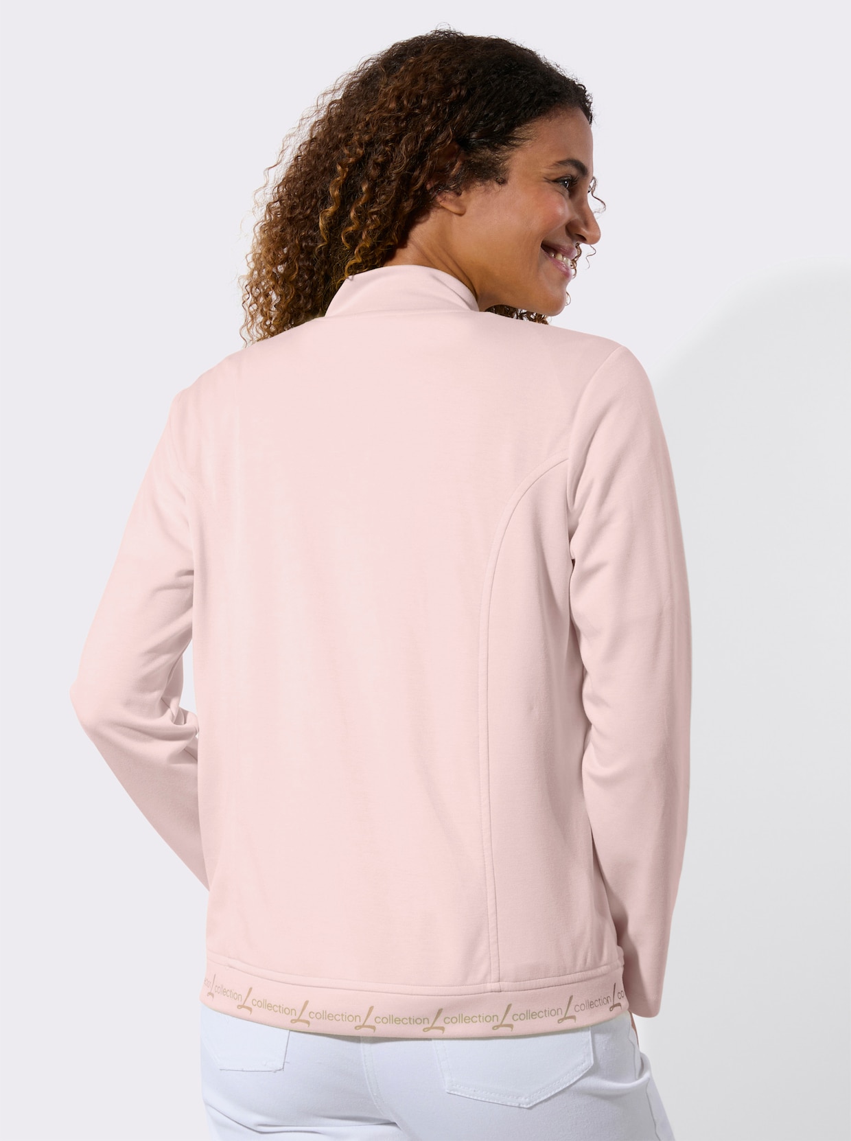 Shirtjacke - hellrosé