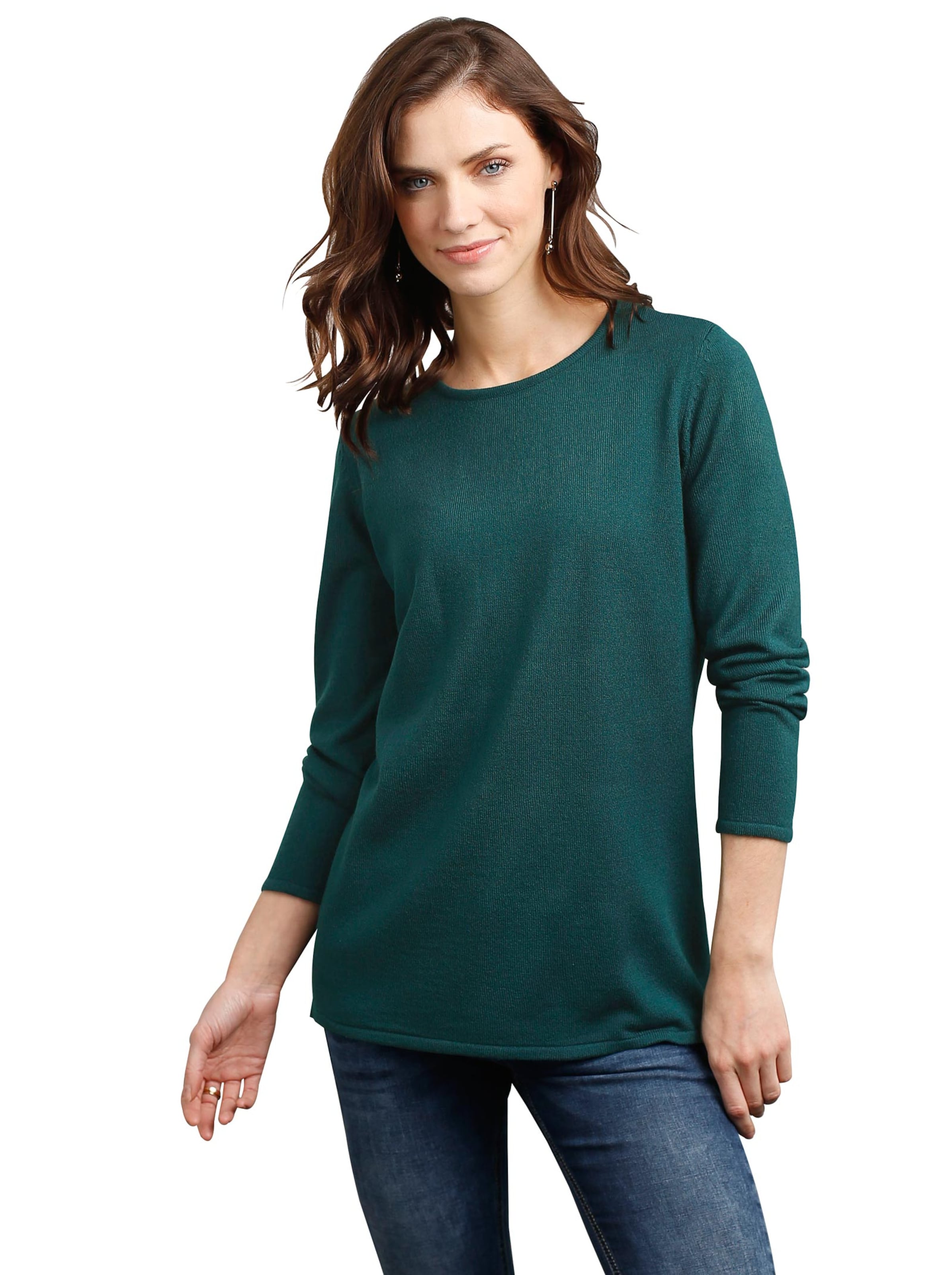 Pullover - petrol + petrol-geringelt