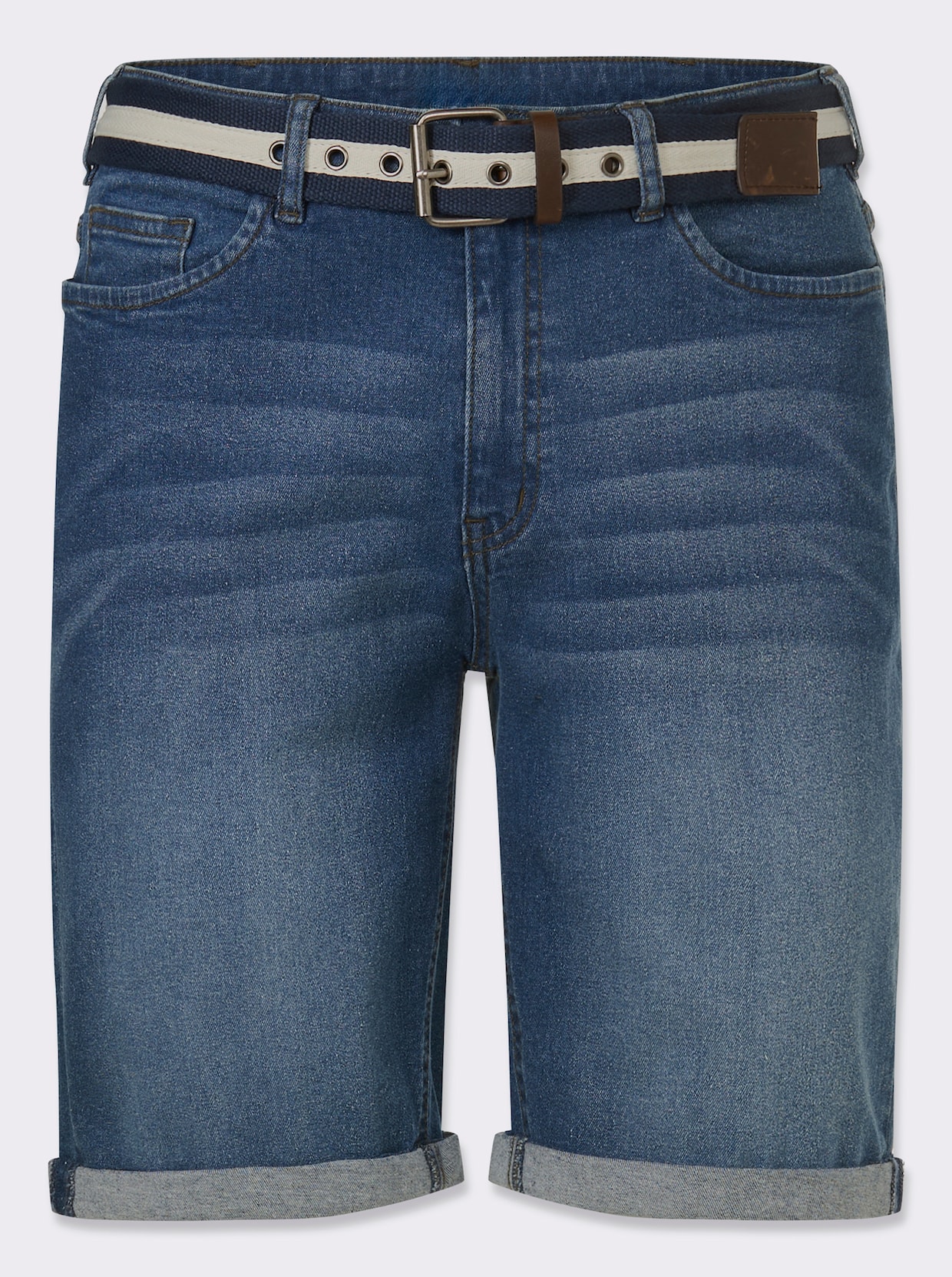 Catamaran Bermudas inklusive Gürtel - blue-stone-washed