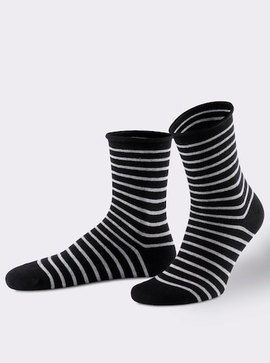 wäschepur Damen-Socken - schwarz