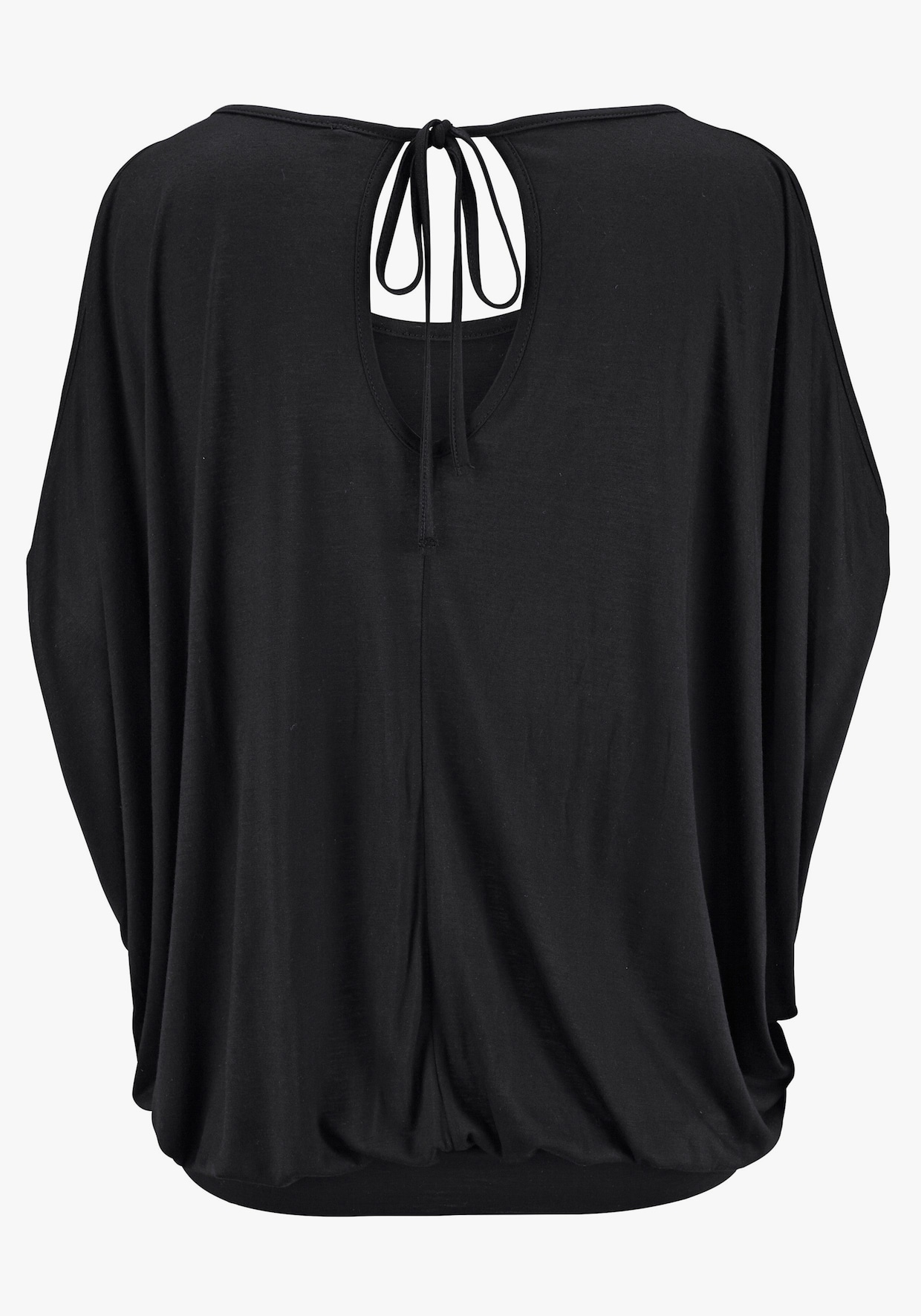 LASCANA Strandshirt - schwarz