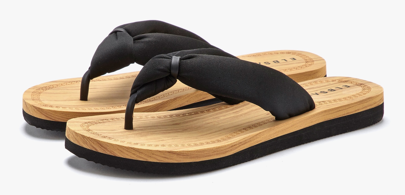 Elbsand Badezehentrenner - schwarz