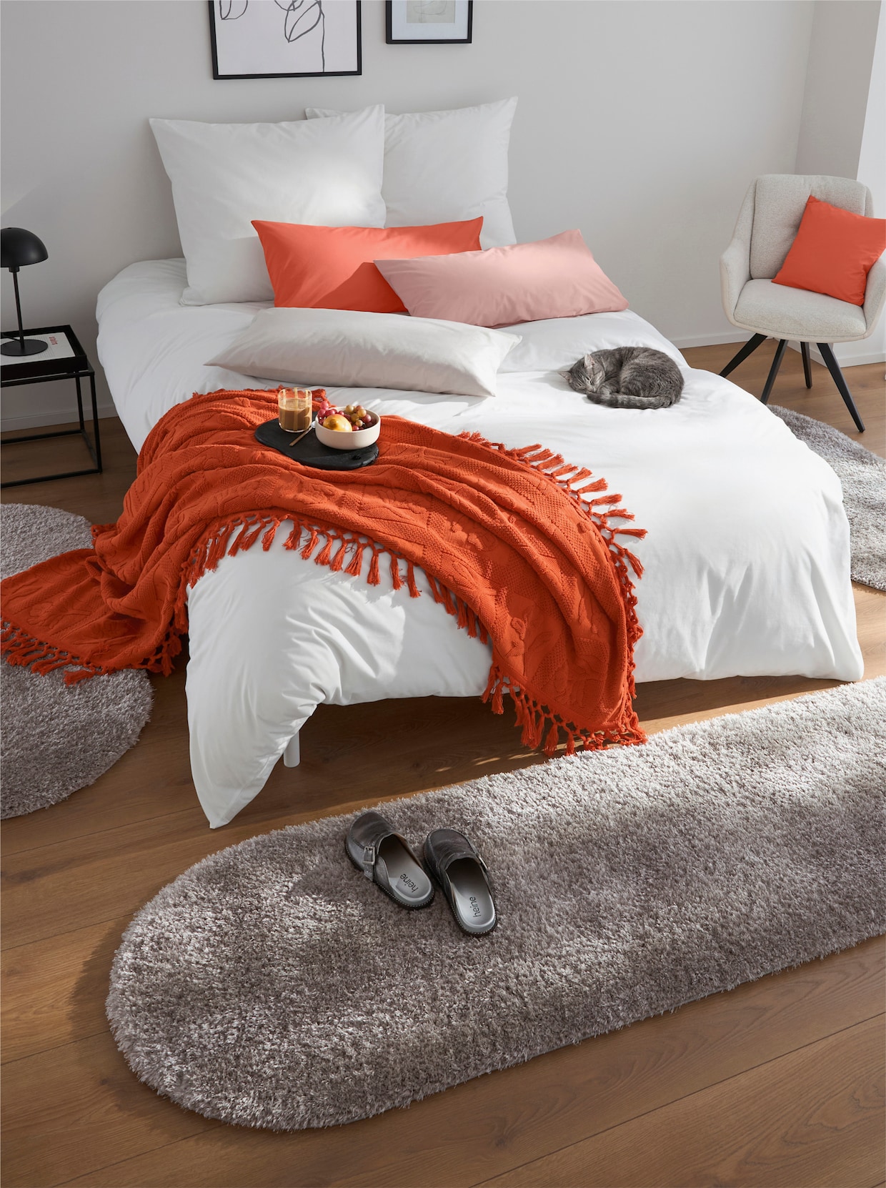 heine home Tapis - gris argenté