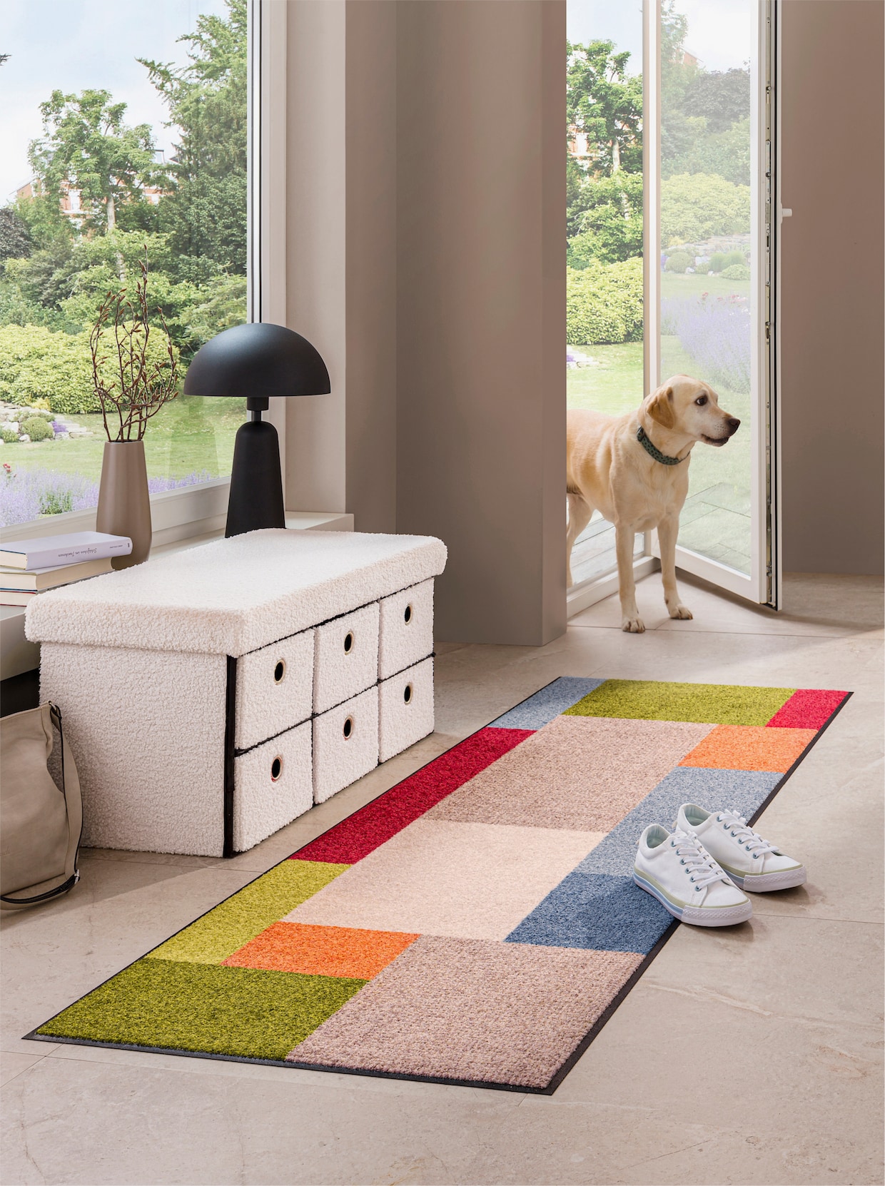 heine home Fußmatte - beige-bunt