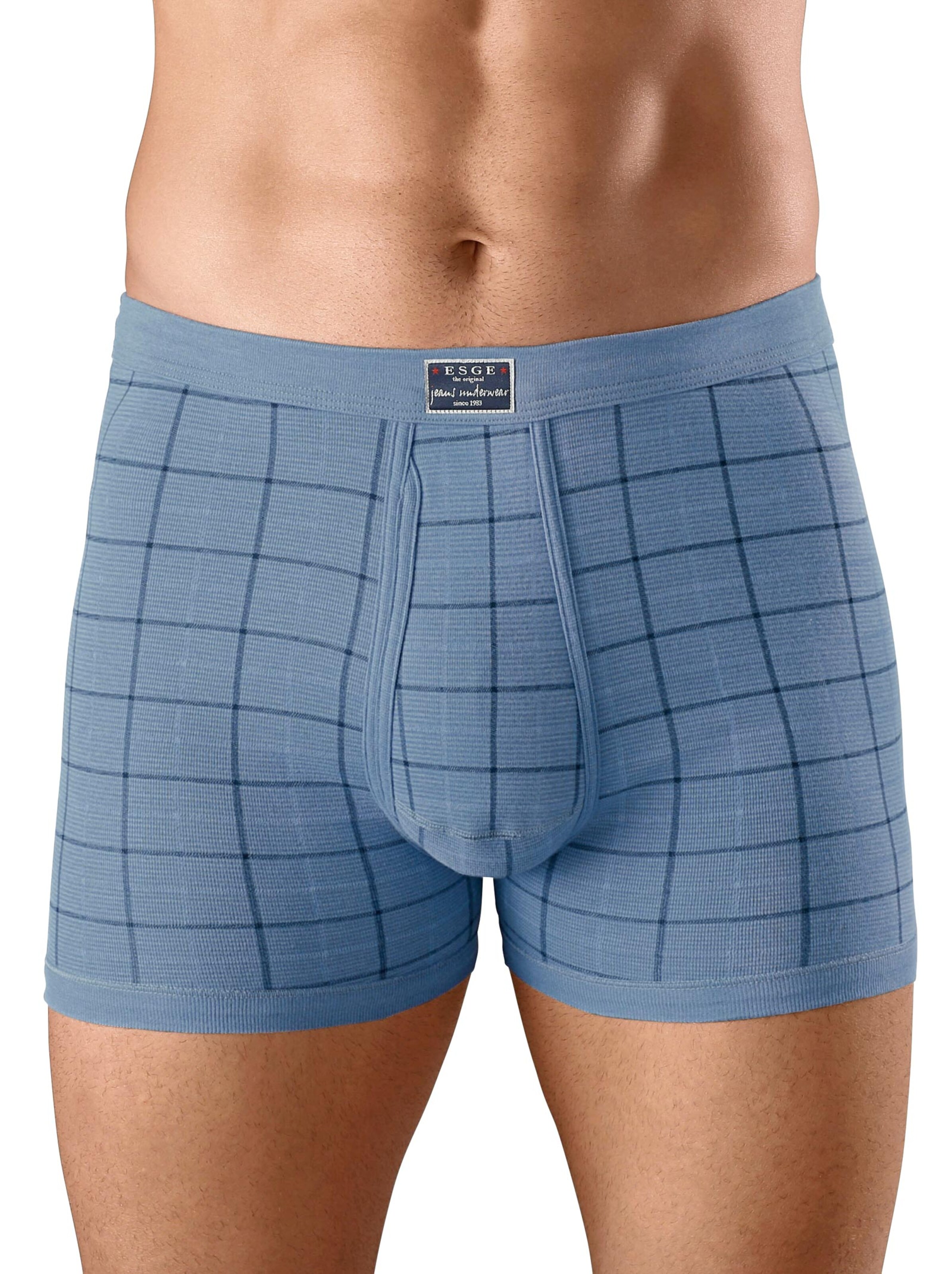 Schlüpfer - hellblau-bedruckt