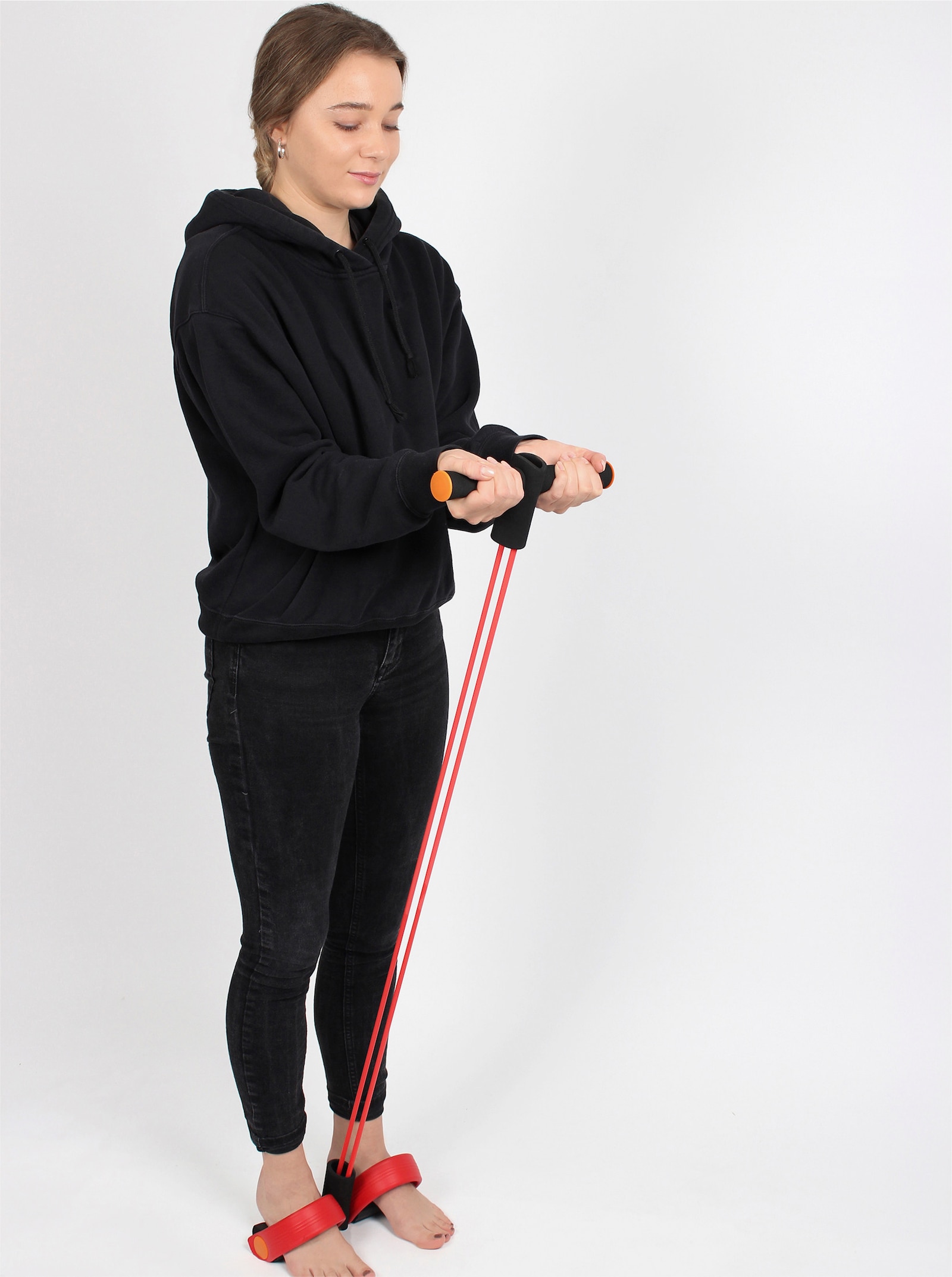 Fitness-Trainer - schwarz-rot