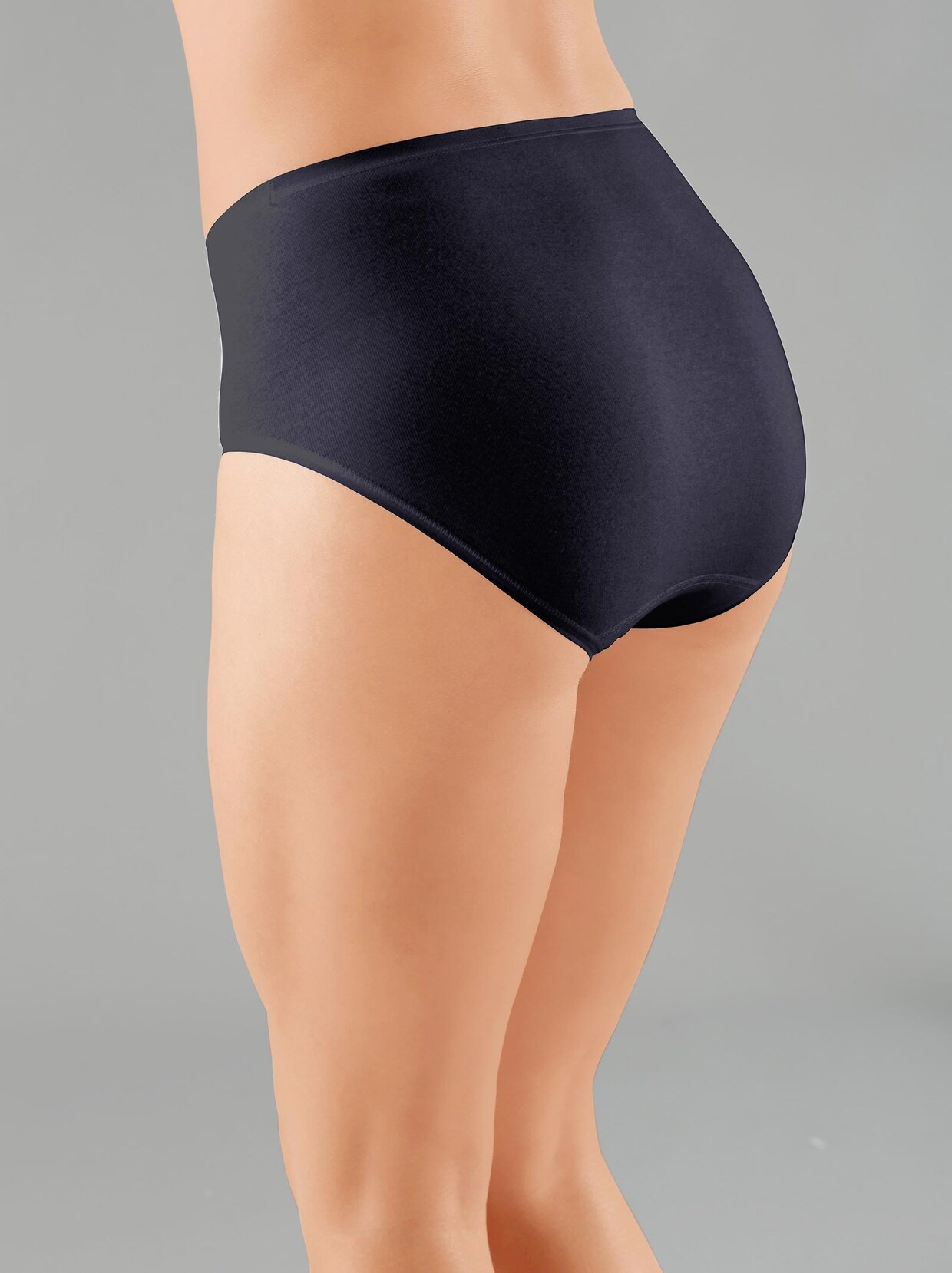 Pompadour Slip - 2x weiß, 2x champagner, 1x schwarz