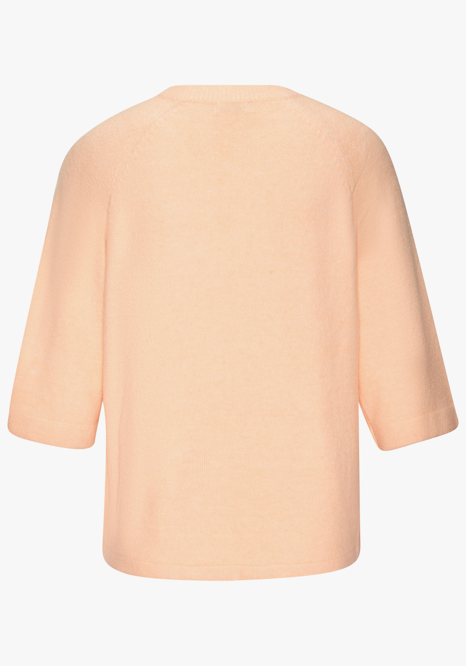 Vivance Kurzarmpullover - apricot