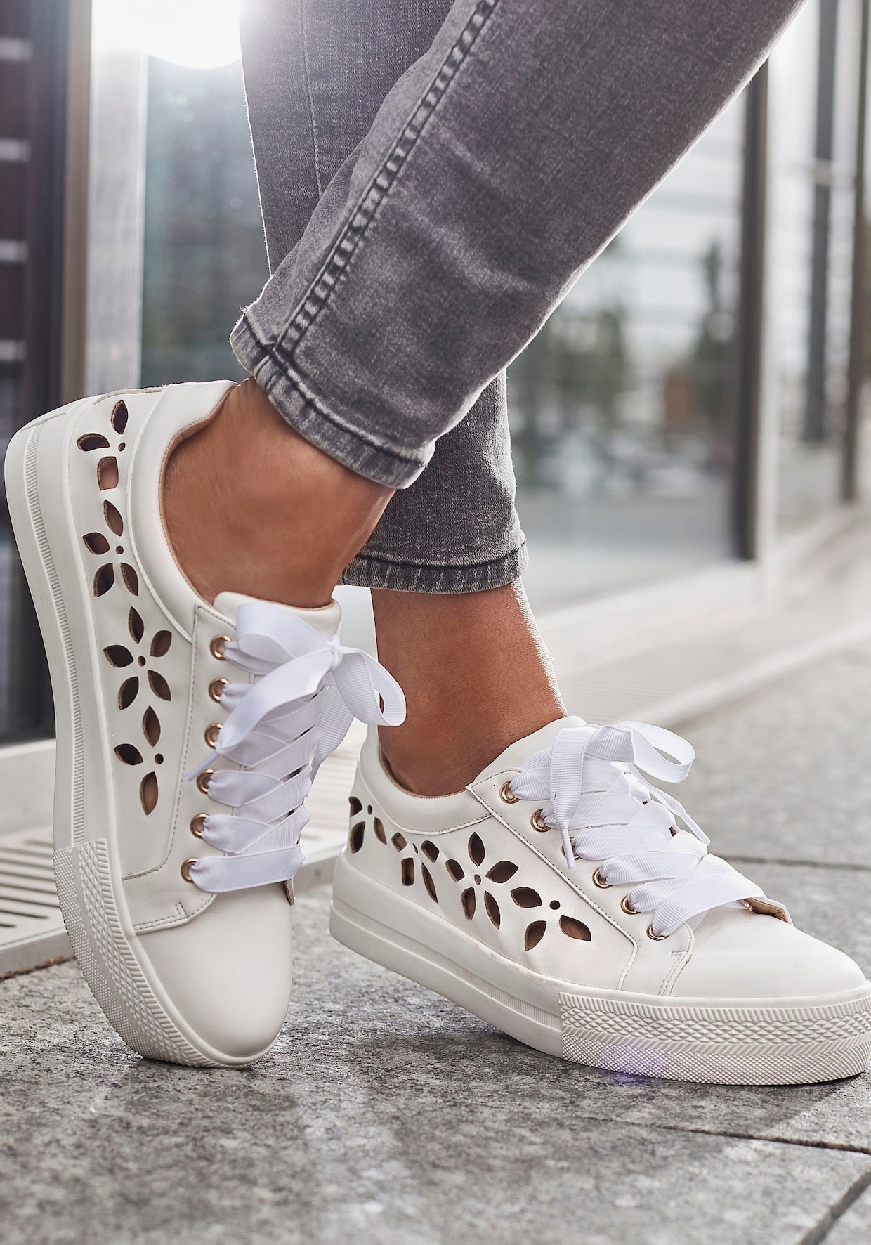 LASCANA Sneakers - blanc