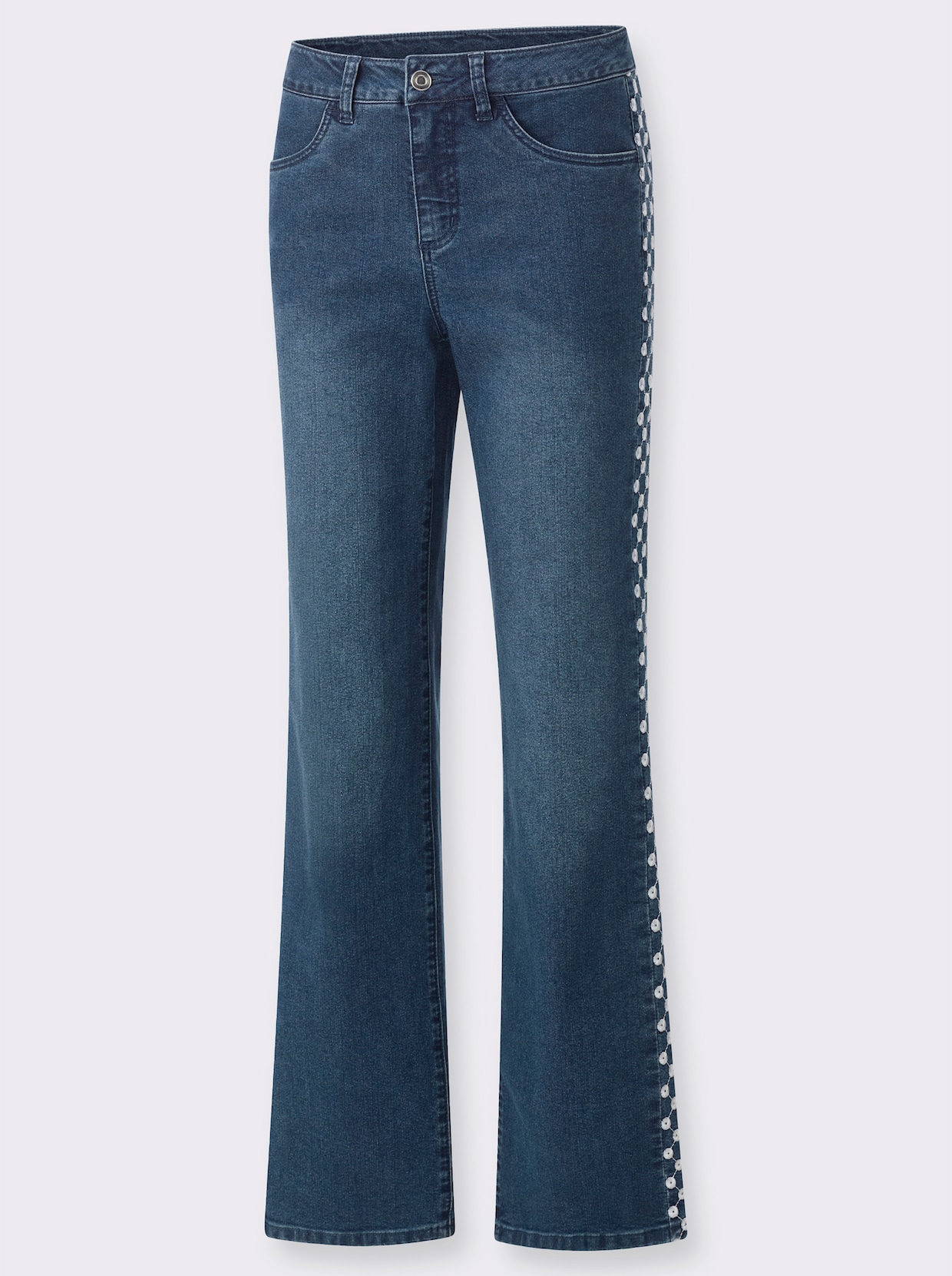 Jeans - blue-stone-washed